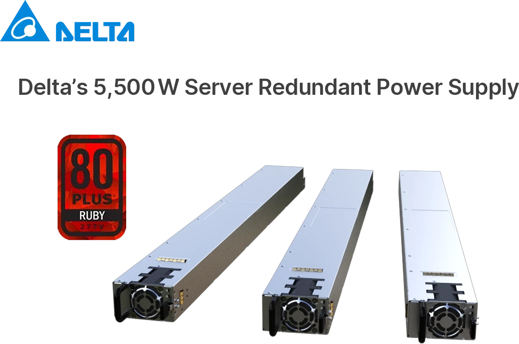 Delta Alimentations 80 Plus Ruby 5500w