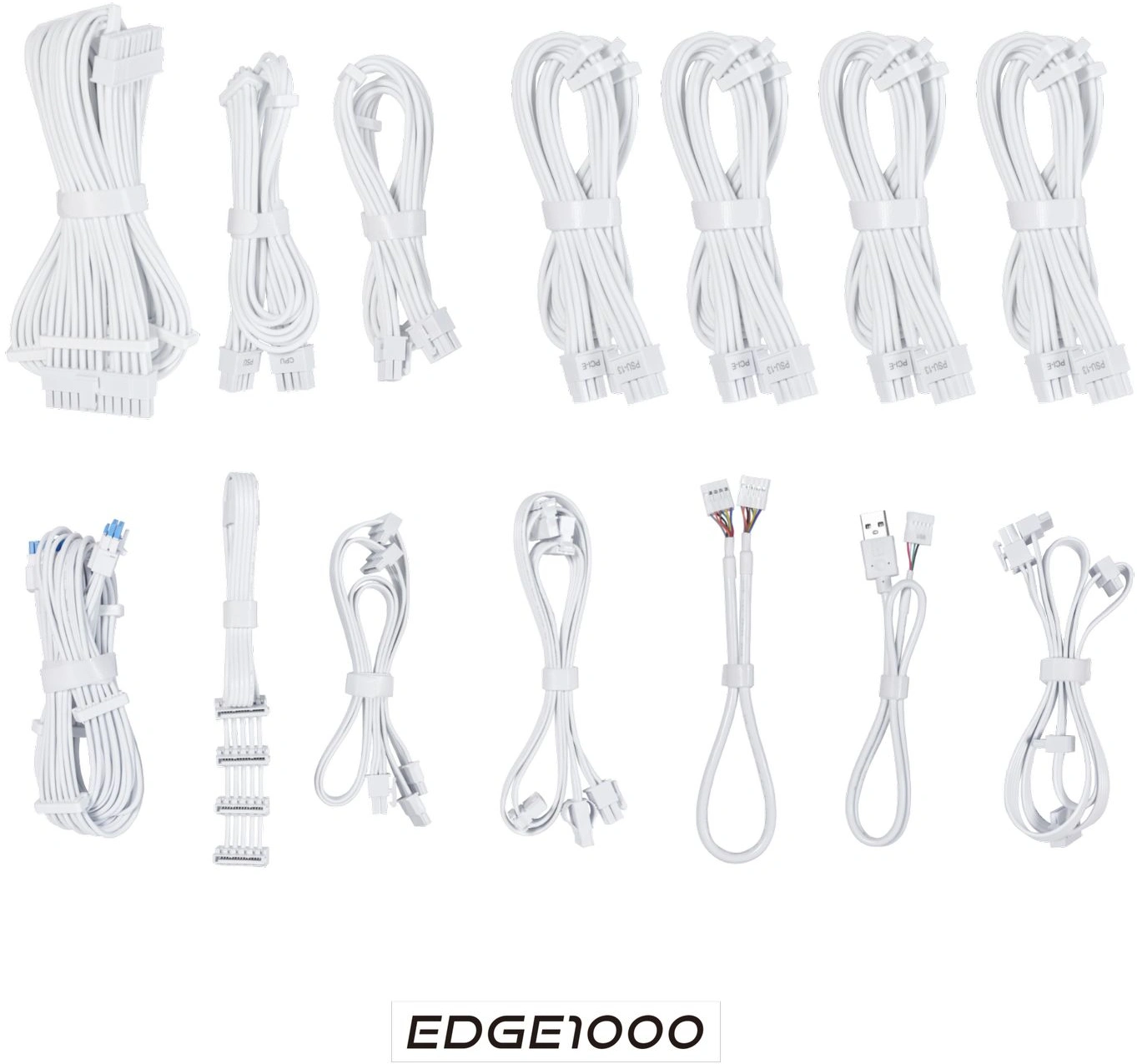 Lian Li Edge White Cables