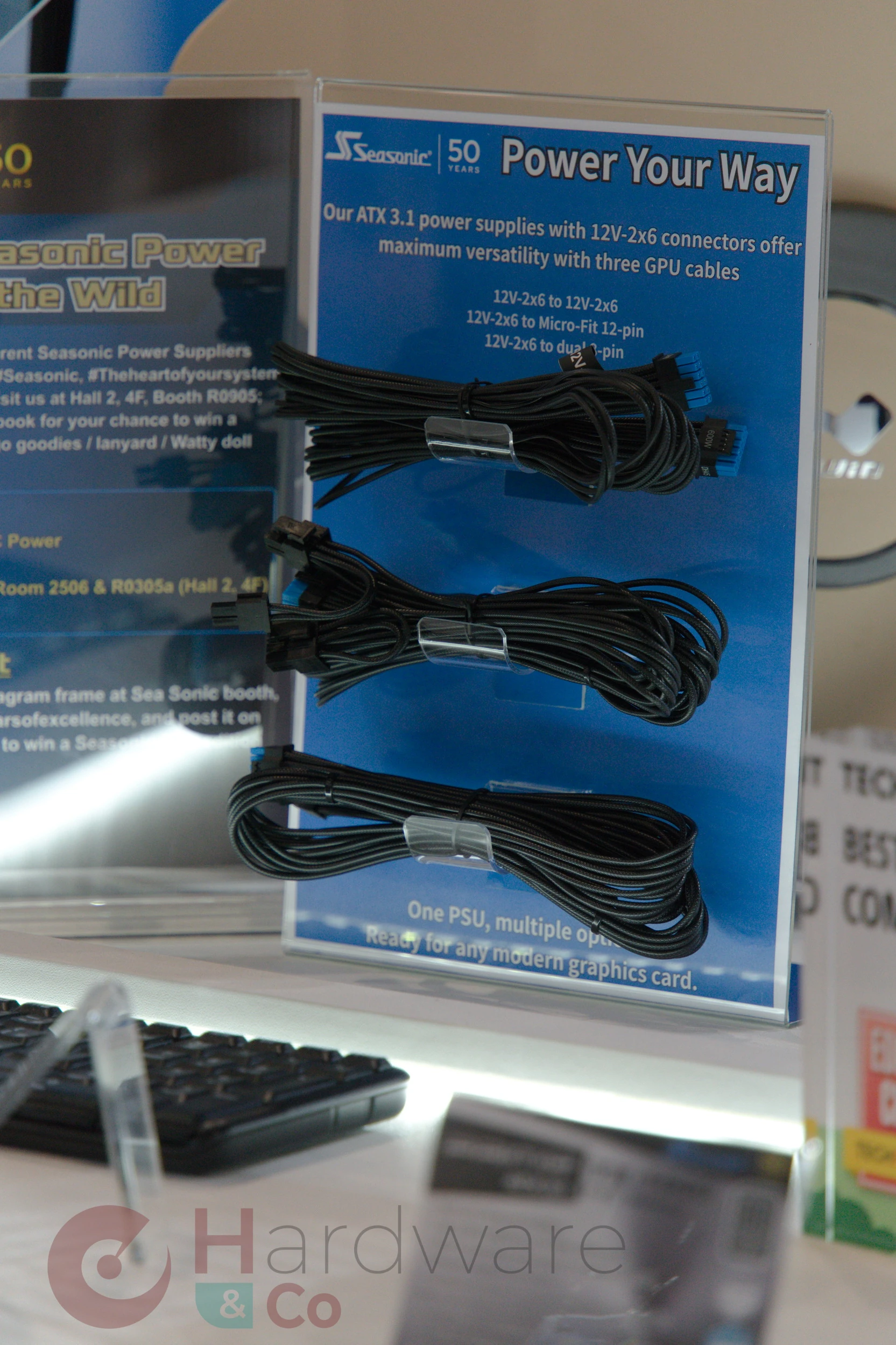 Seasonic Computex25 Optiguard Cables