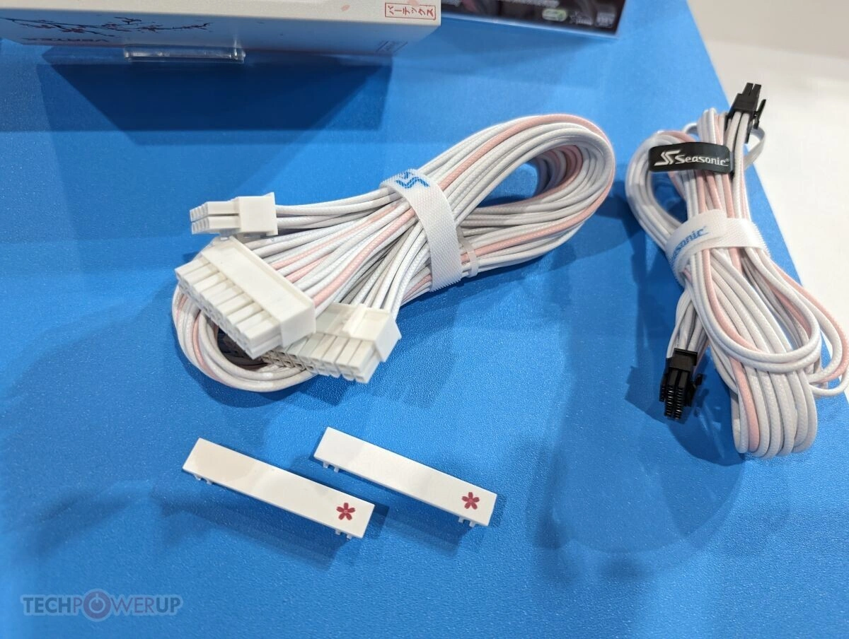 Seasonic New Cables Psu Computex 2024