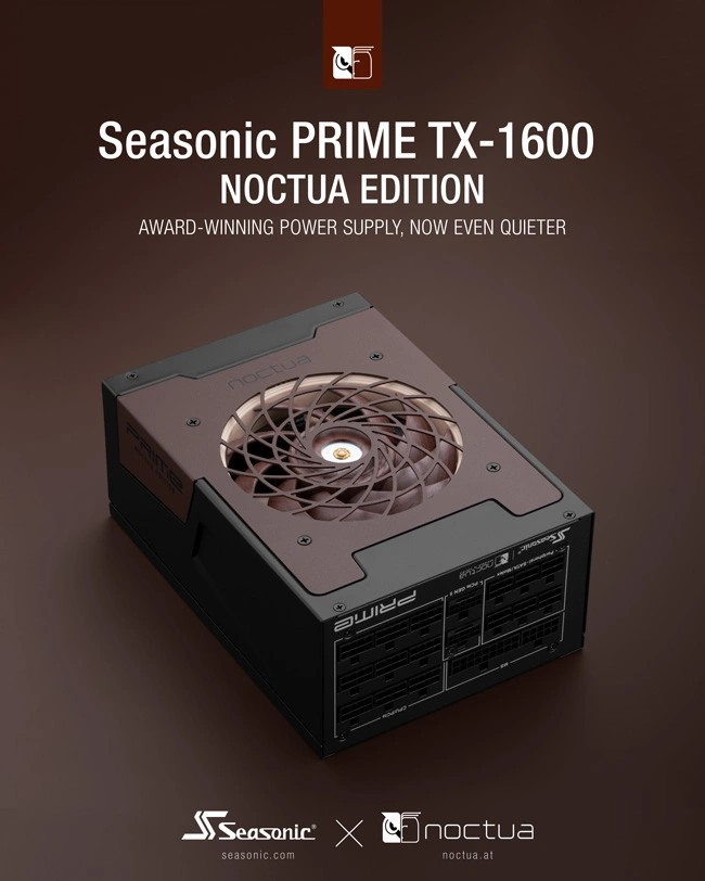 Seasonic Prime Tx 1600 Noctua Edition