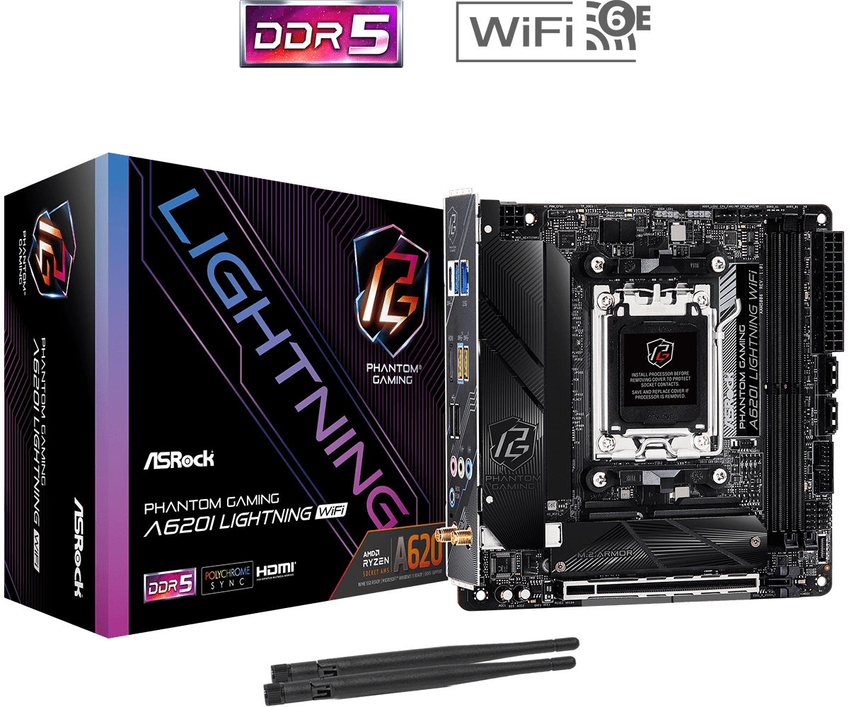 Asrock A620i Lightning Wifi Prez