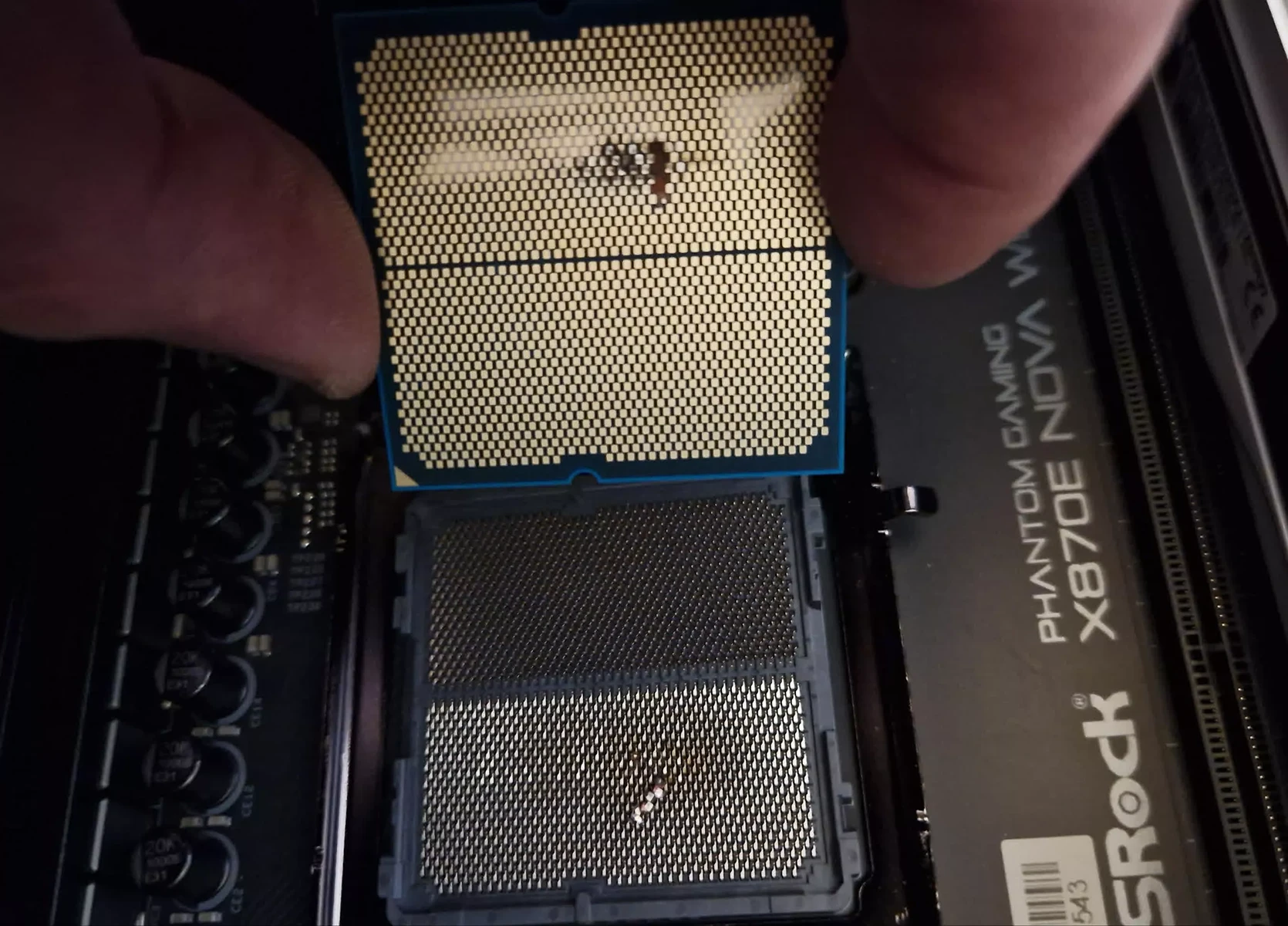 Asrock 9800x3d Brule