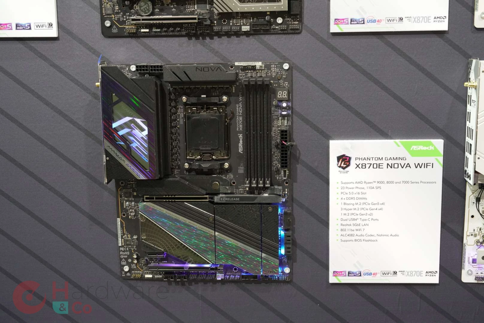 Asrock X870e Nova Gamescom24