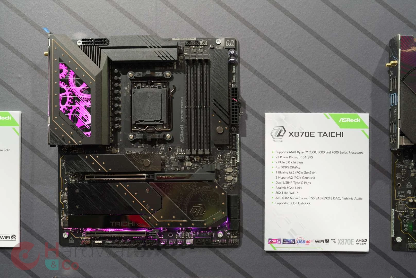 Asrock X870e Taichi Gamescom24