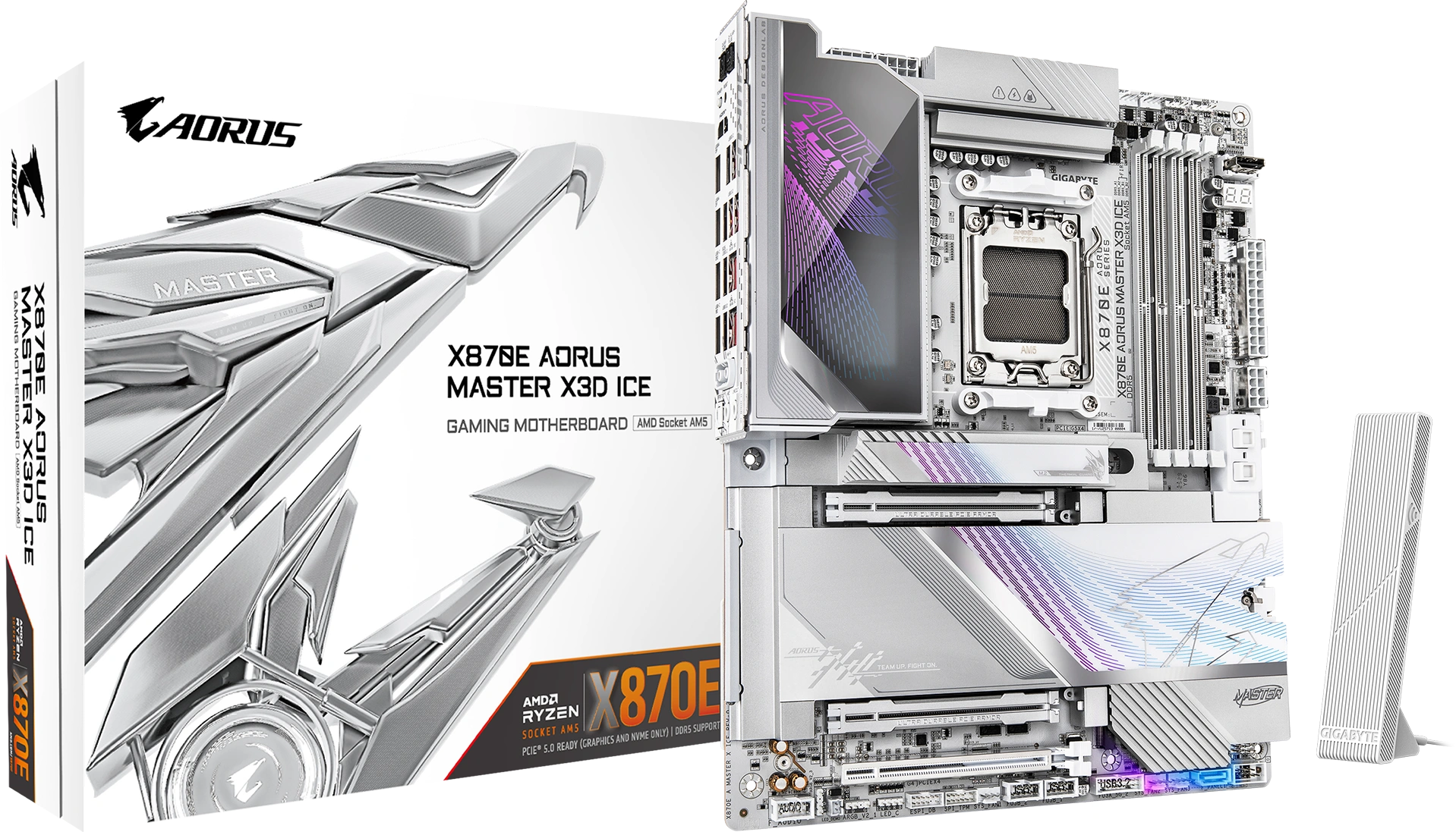 Gigabyte X870e Aorus Master X3d Ice 1