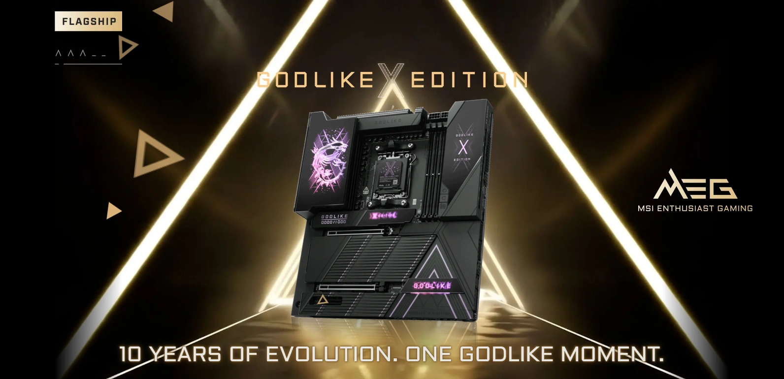 Msi Meg X870e Godlike X Edition Header