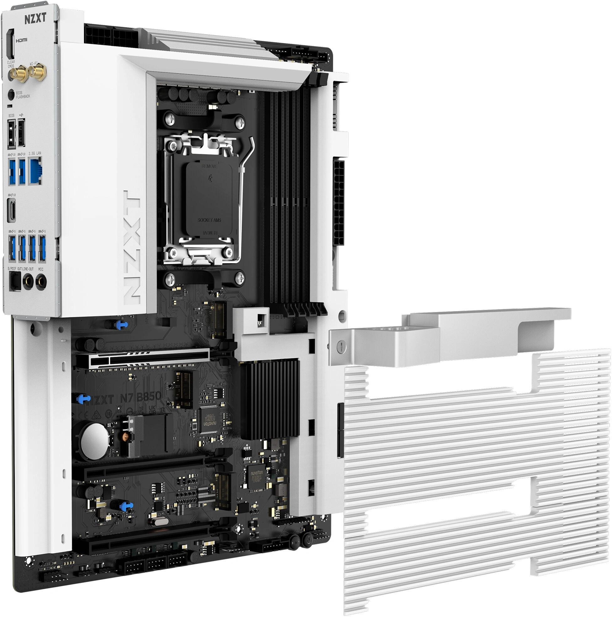 Nzxt N7 B850 White 3