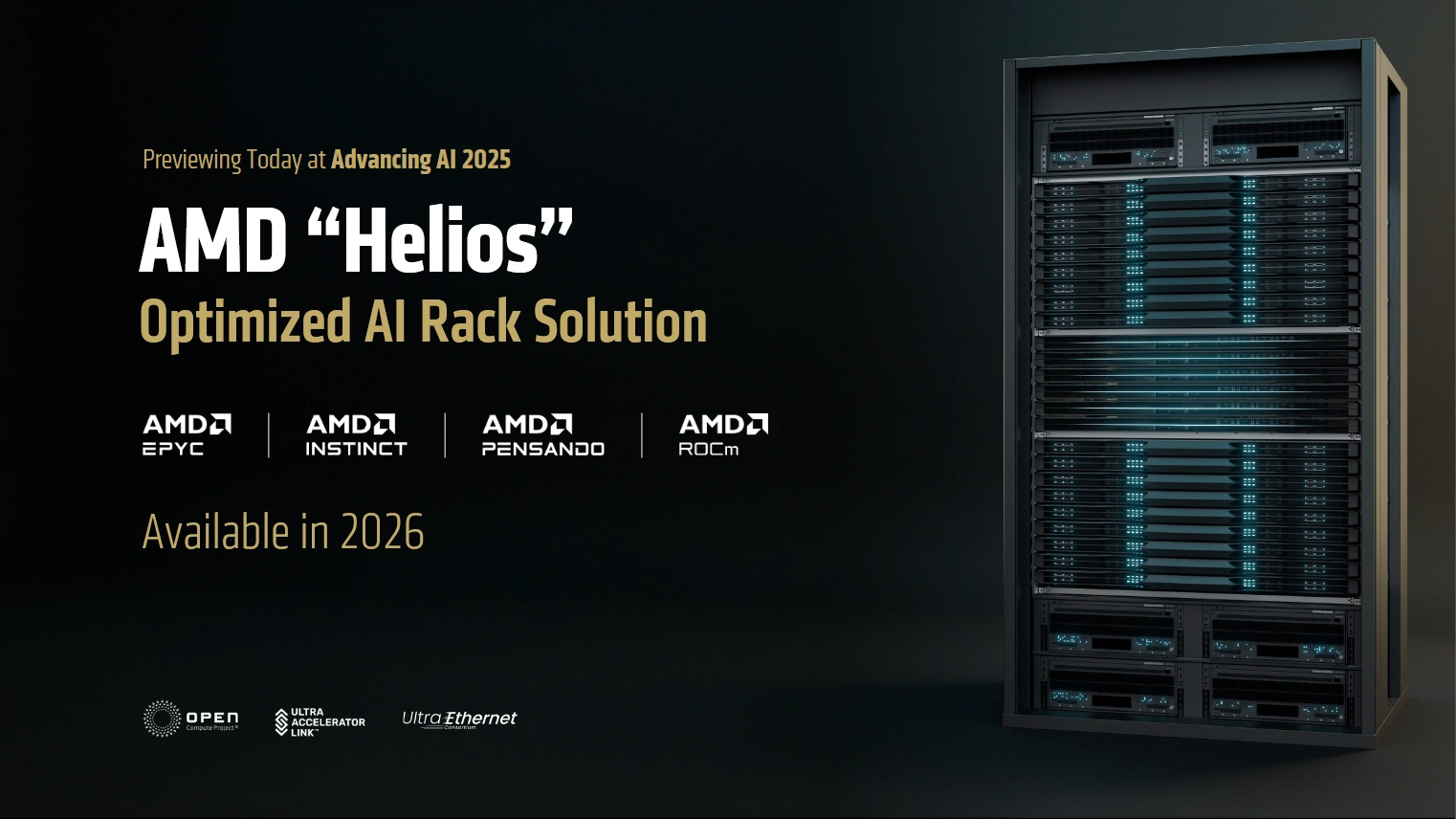 Amd Advancing Ai 2025 Epyc Venice Rack Helios