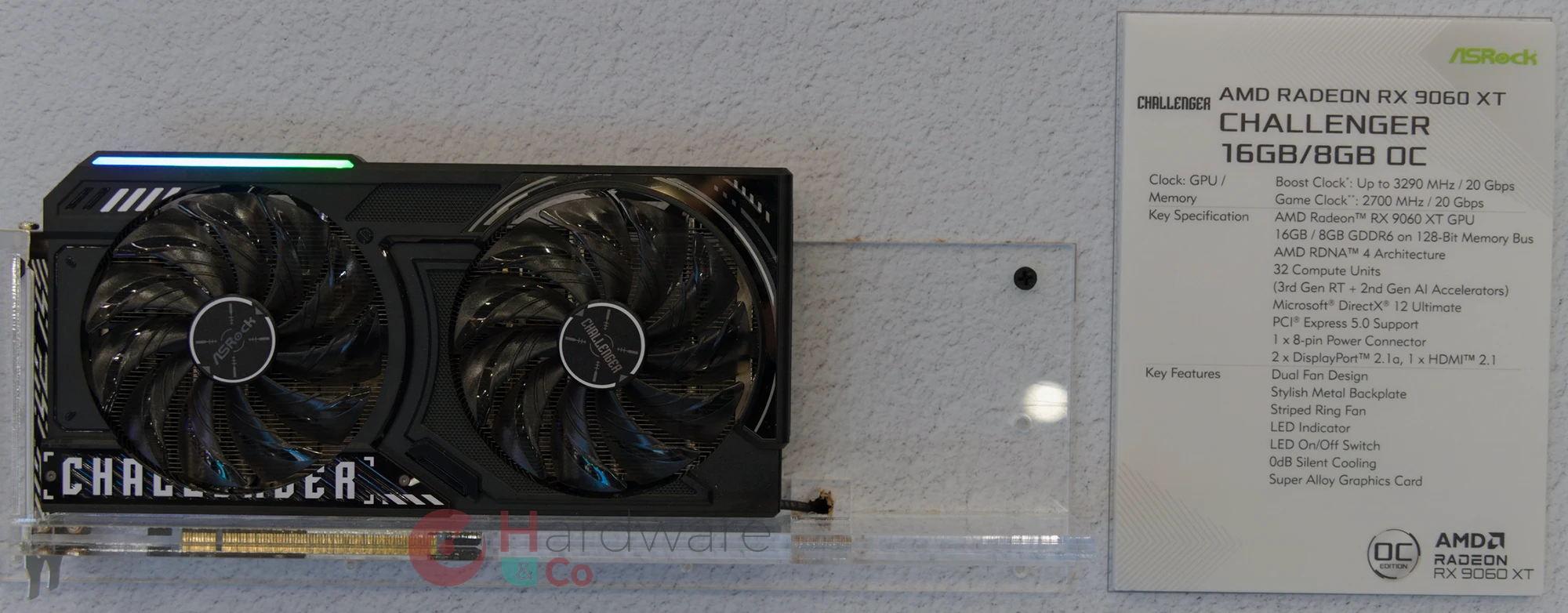Asrock Rx 9060 Xt Challenger Computex Handco
