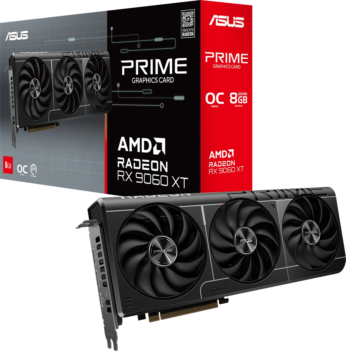 Asus Rx 9060 Xt Prime 8gb Oc