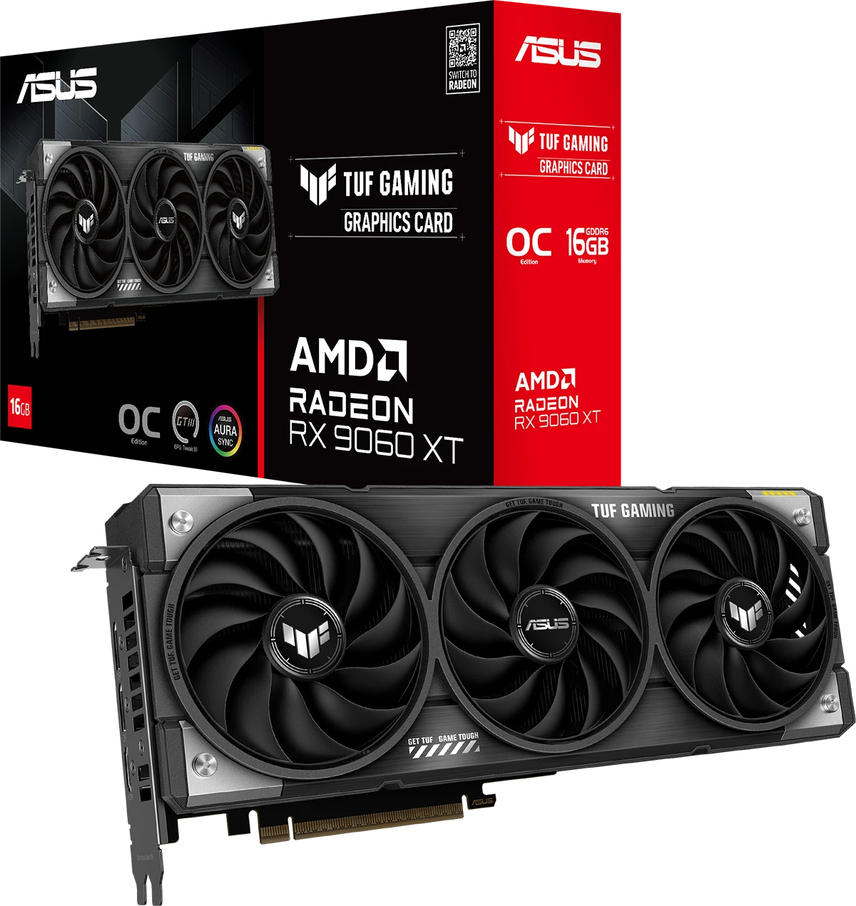 Asus Rx 9060 Xt Tuf Gaming 16gb Oc