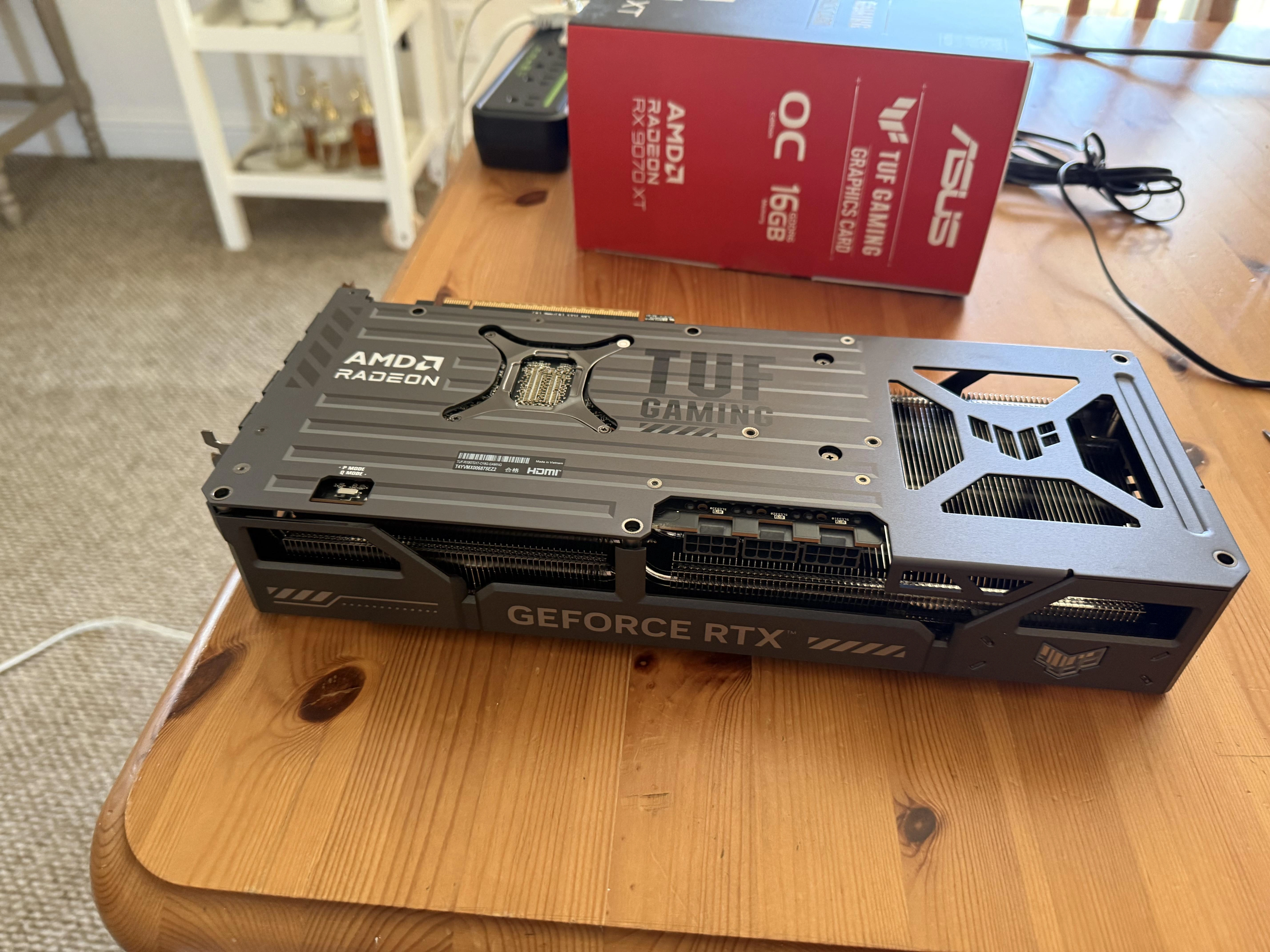 Asus Tuf Rx9070xt Rtx Gag