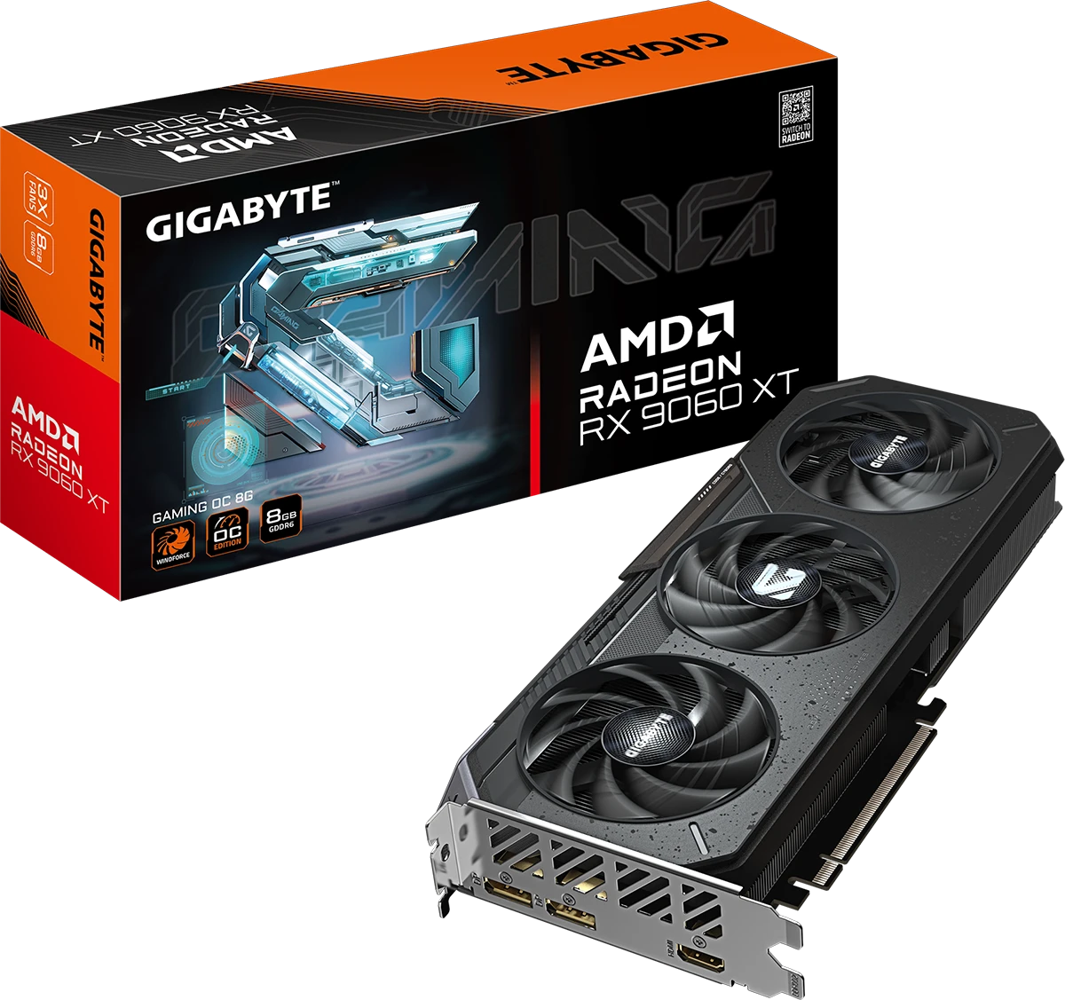 Gigabyte Rx 9060 Xt Gaming Oc 8g
