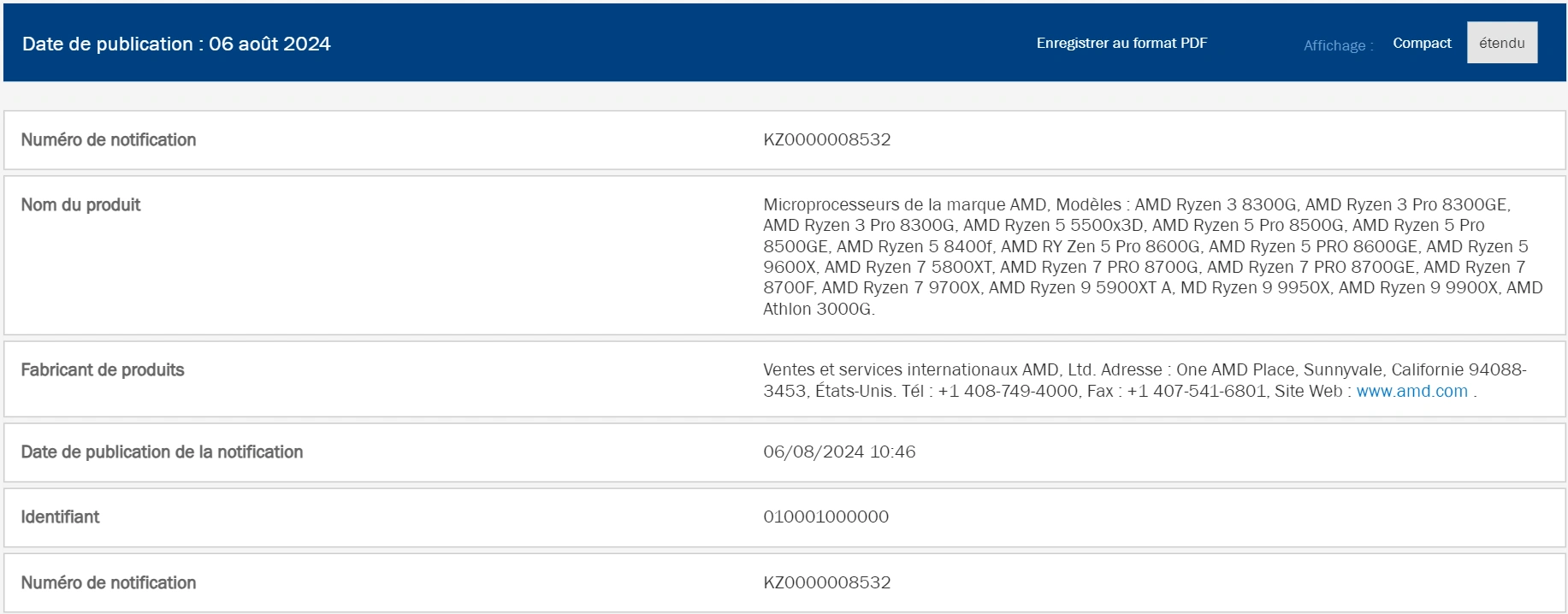 Amd Ryzen 5 5500x3d Eec