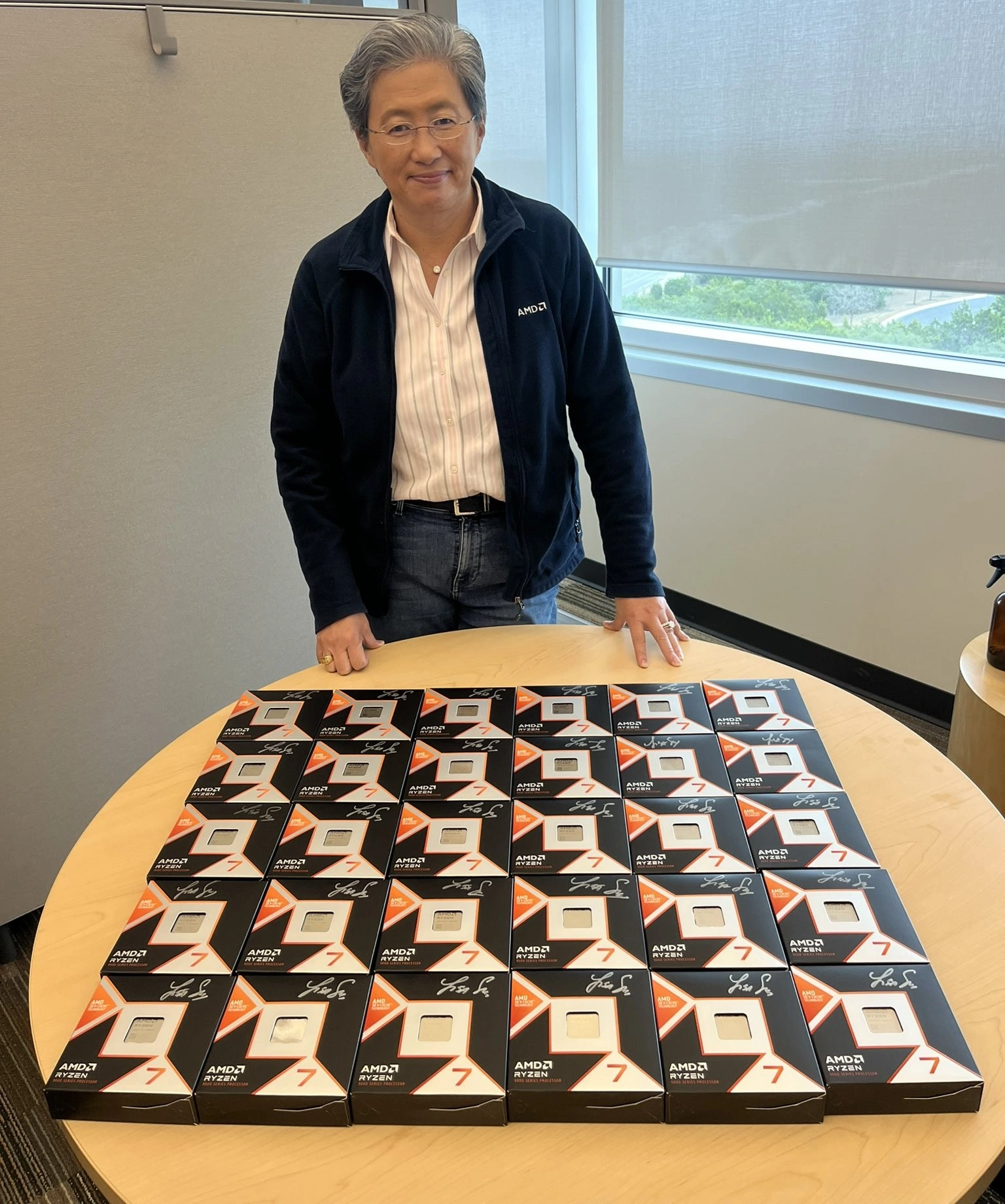 Lisa Su 9800x3d Signed