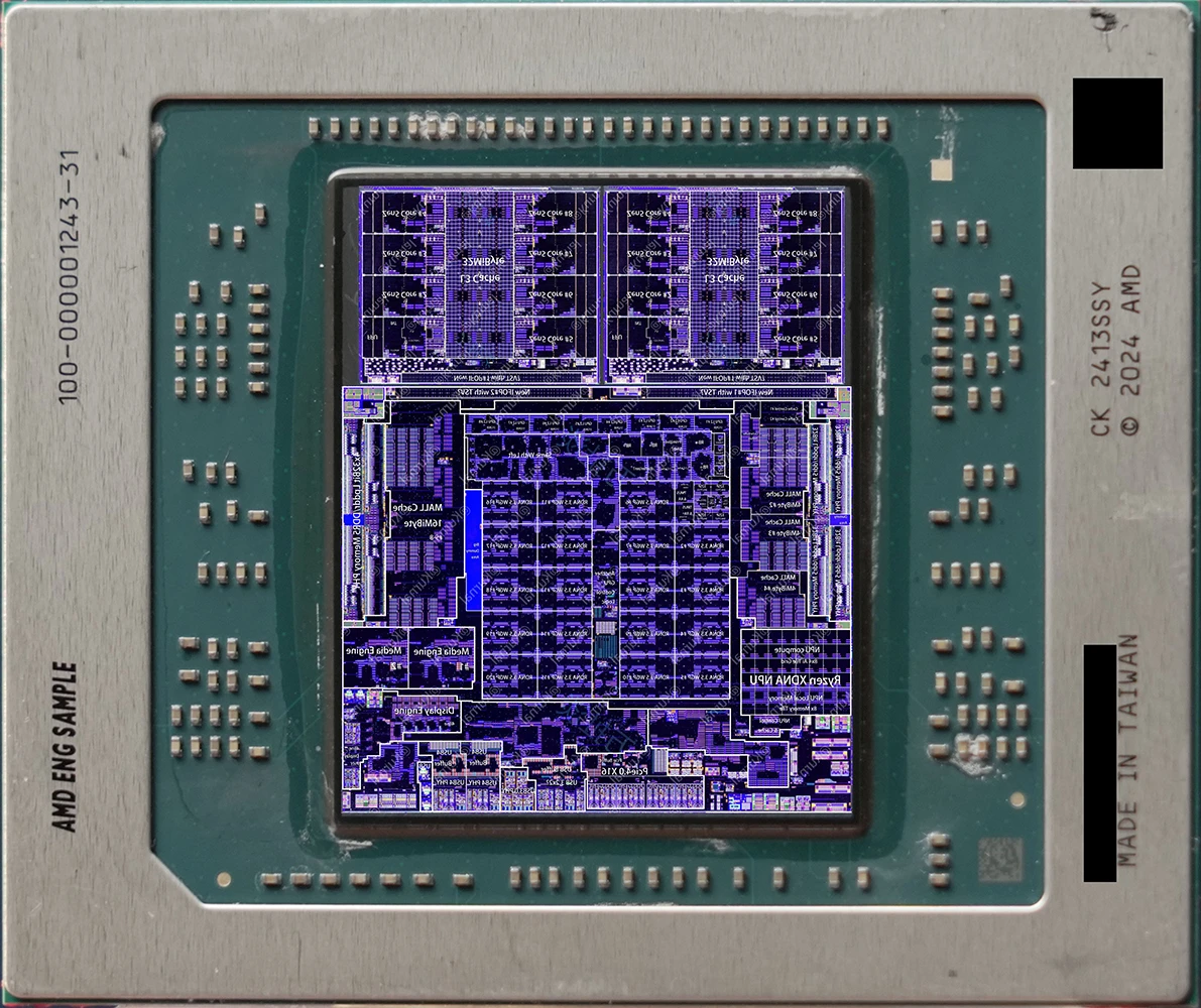 Ryzen Ai Maxplus 395 Diagramme