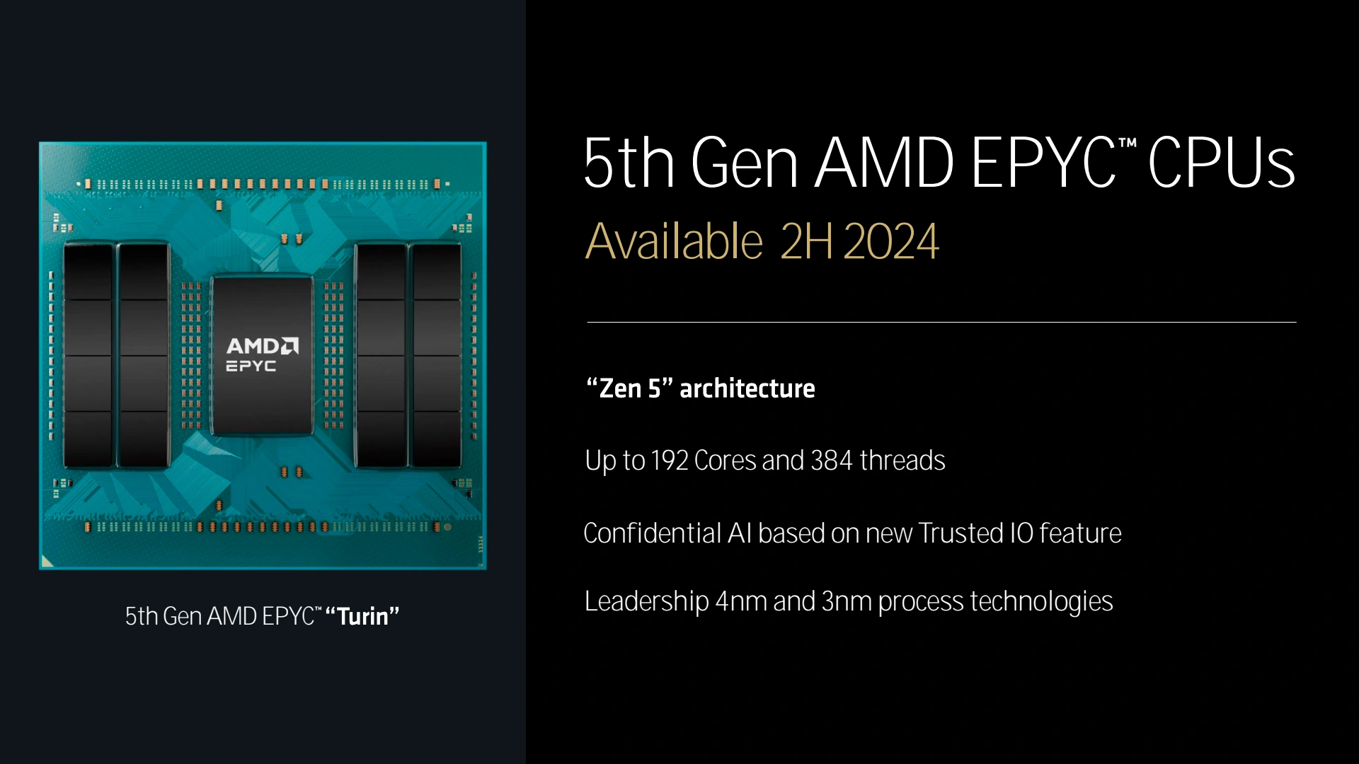 Amd Tech Day 2024 Epyc Gen5