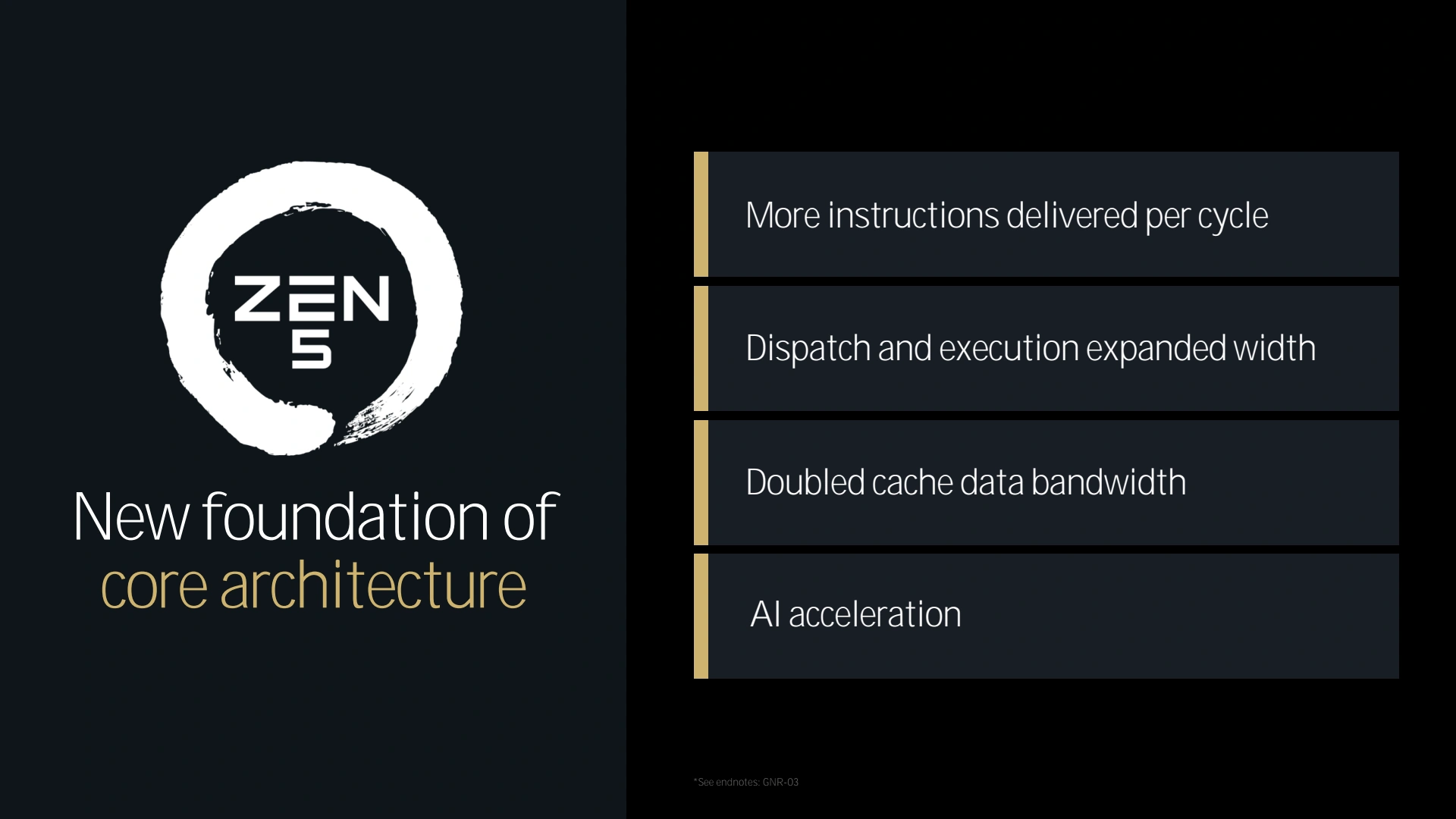 Amd Tech Day 2024 Zen5 Ameliorations