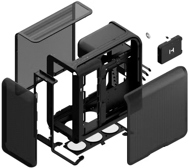 Hyte X50 Air Pitch Black 3