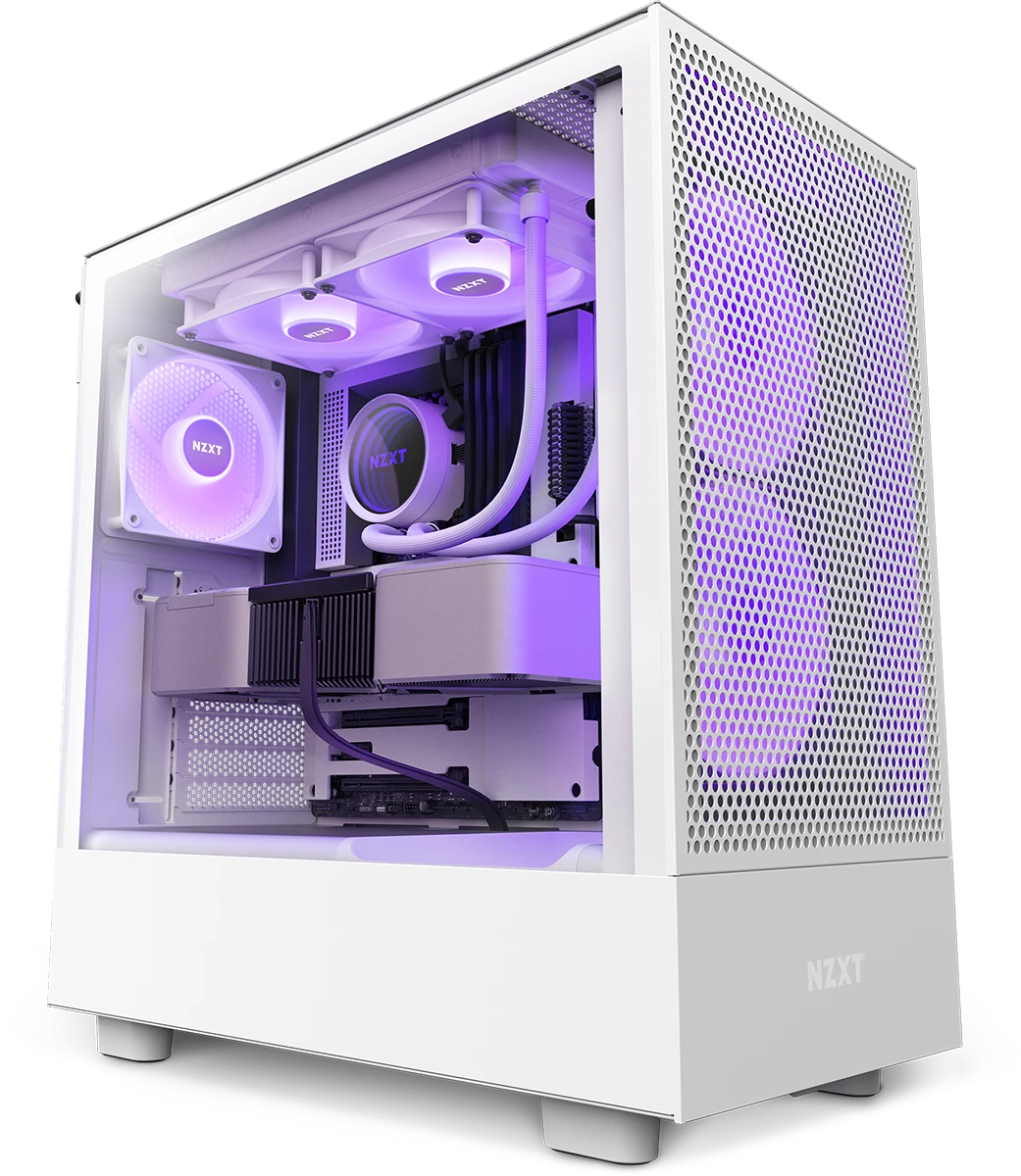 Nzxt H5 Flow Rgb Blanc