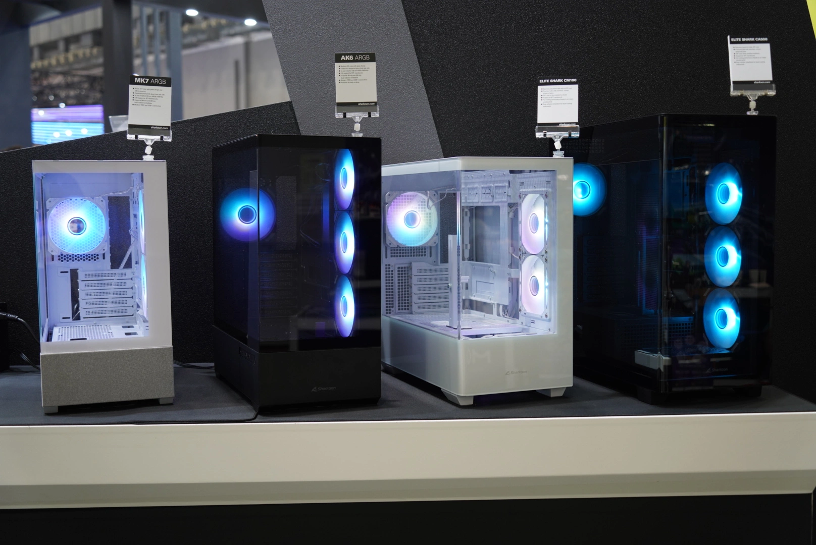 Sharkoon Computex25 Tous Boitiers