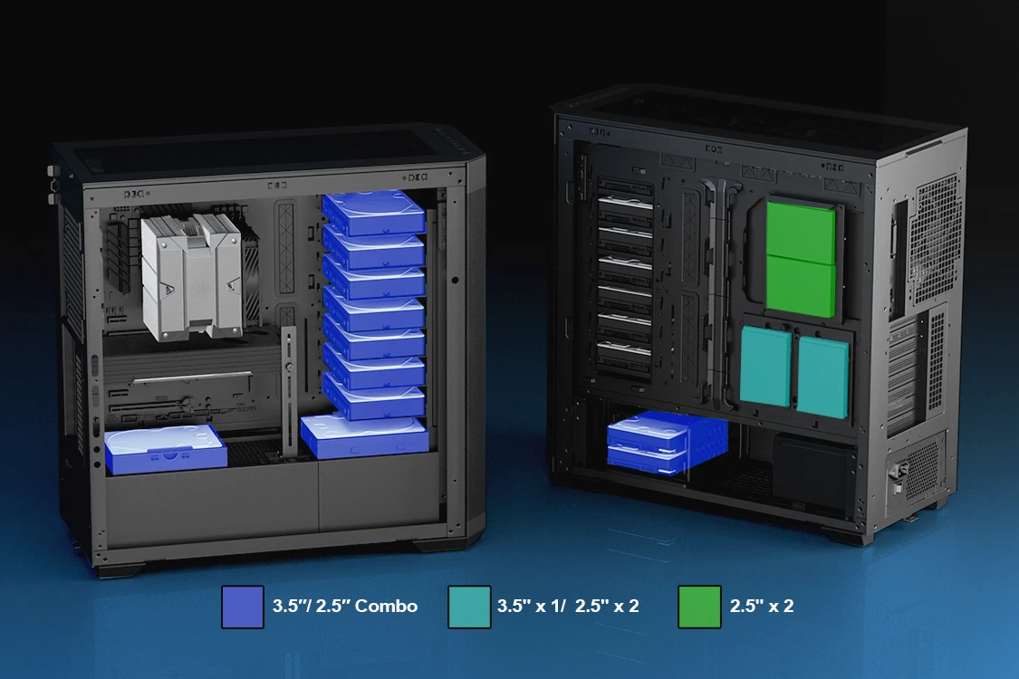 Silverstone Seta H2 Stockage