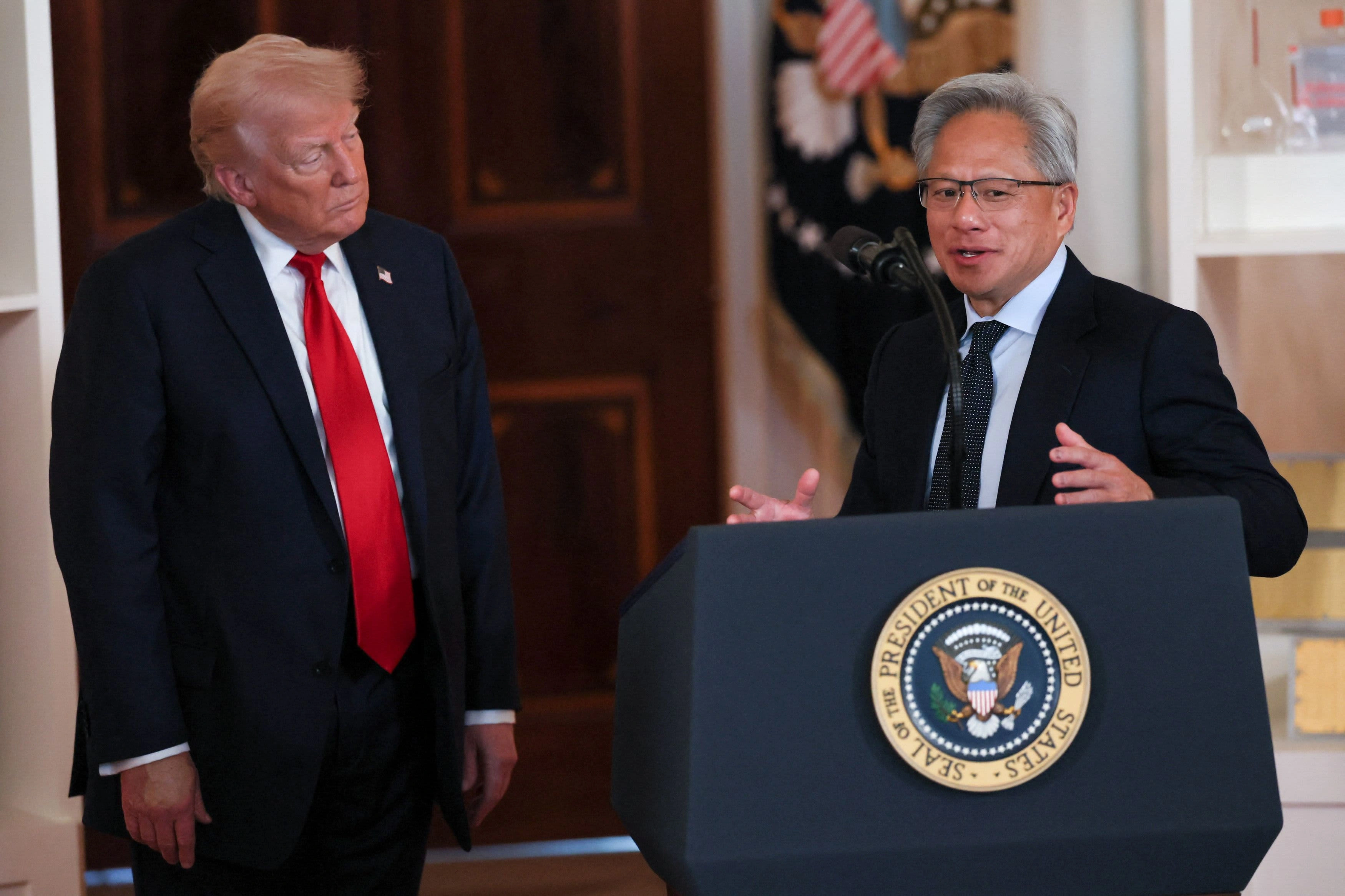 Jensen Huang Donald Trump