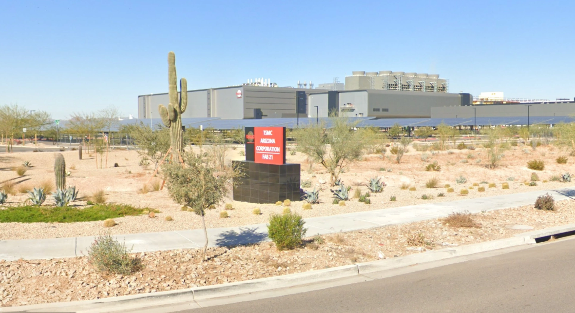 Tsmc Fab 21 Arizona Street View