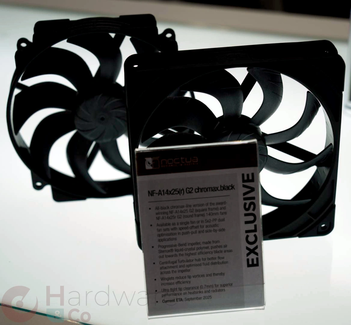 Noctua Nf A14x25 R G2 Chromax Black Computex 2025