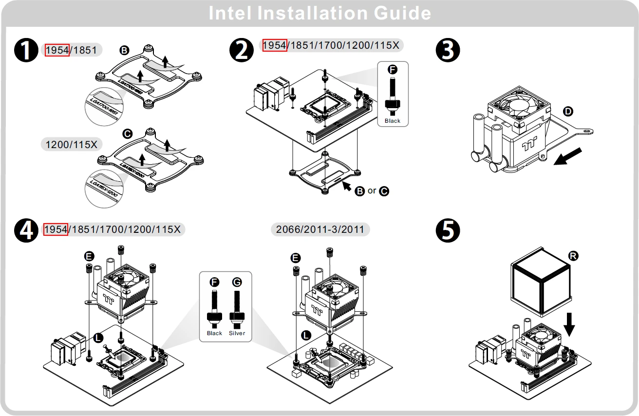 Thermaltake Minecube 360 Ultra Argb Lga1954 Manuel