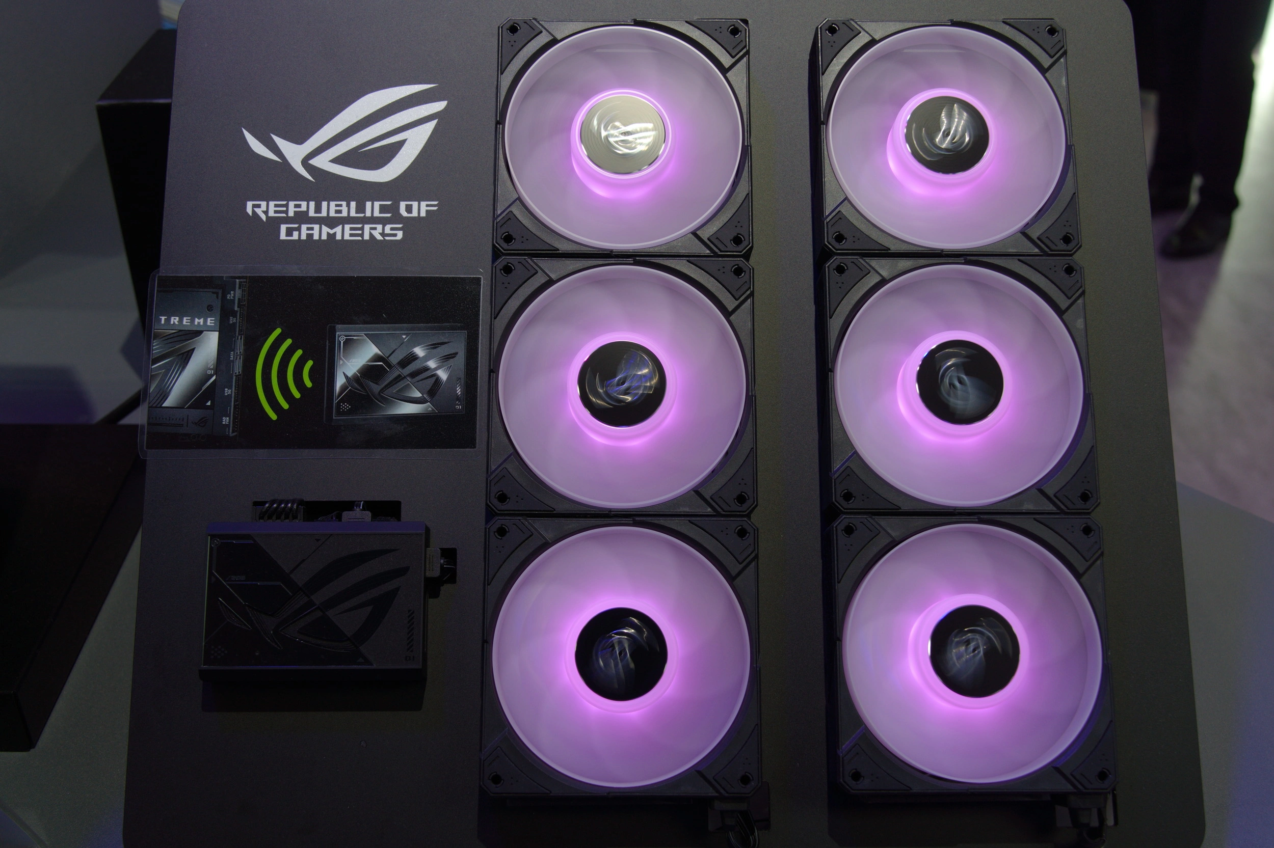 Asus Computex24 Wireless Fans