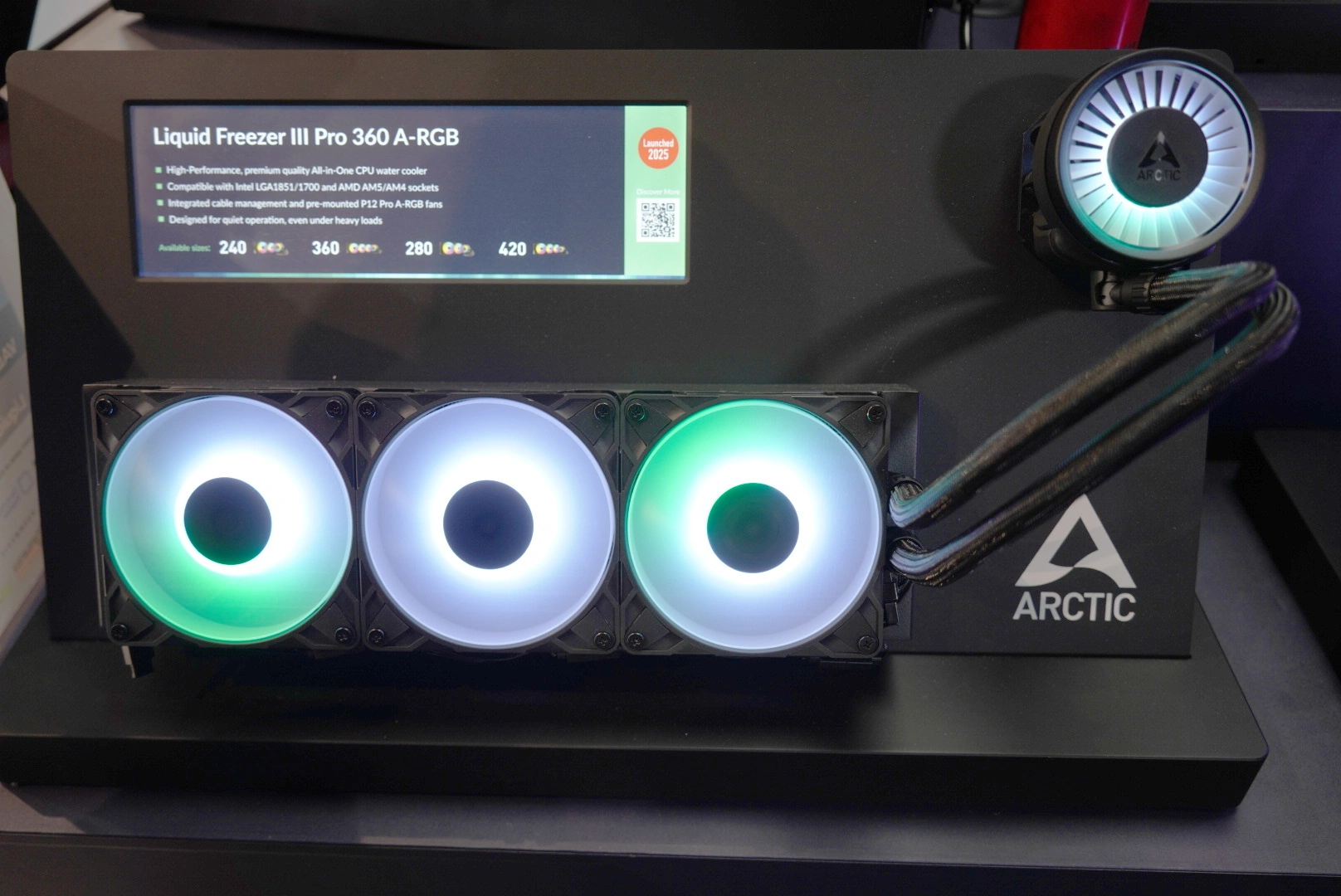 Arctic Cooling Computex2025 Liquid Freezer 3 Pro