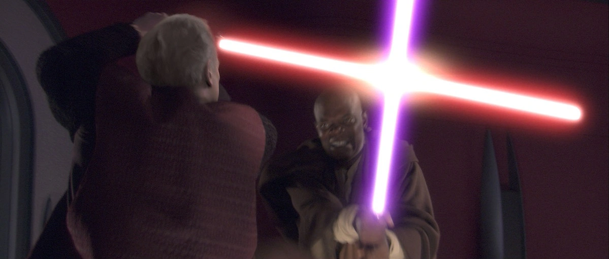 Mace Windu Duel Palpatine