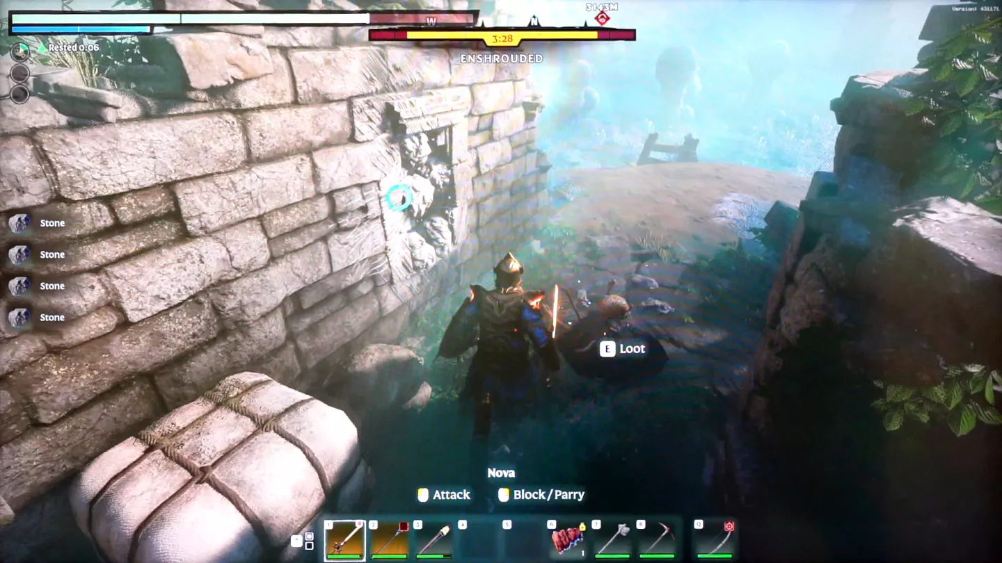 Et hop, dans le shroud ! (photographie d'un écran @Gamescom)
