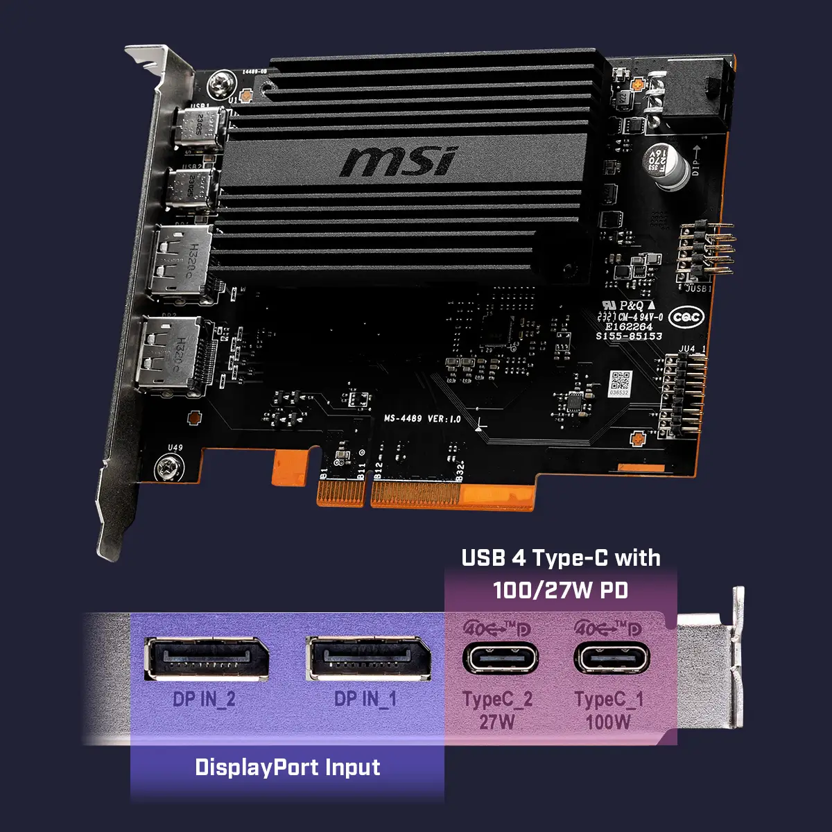 Msi Intel 700 Max Usb4 Pd100w