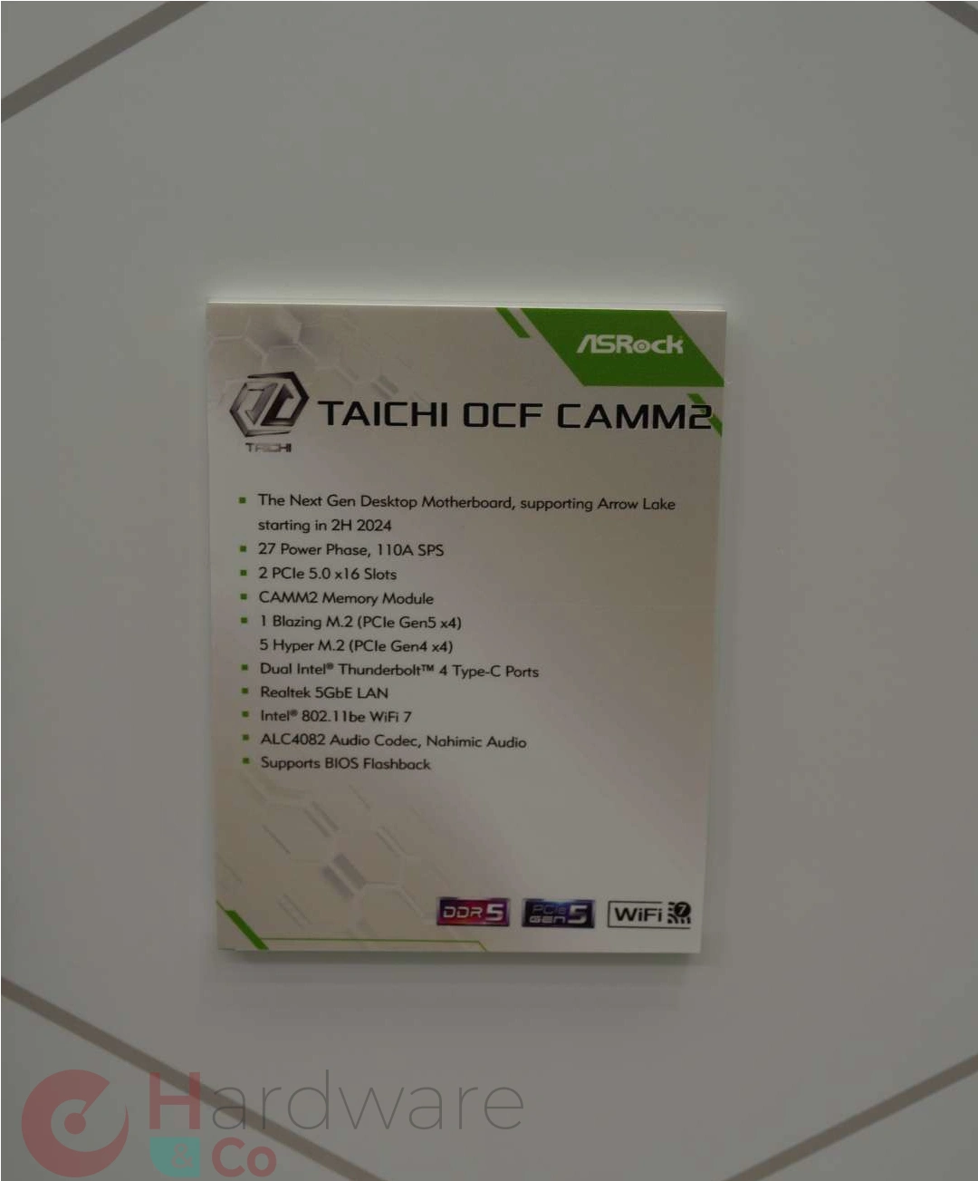 Asrock Oc Formula Camm Edition 3 Computex 2024 Handco