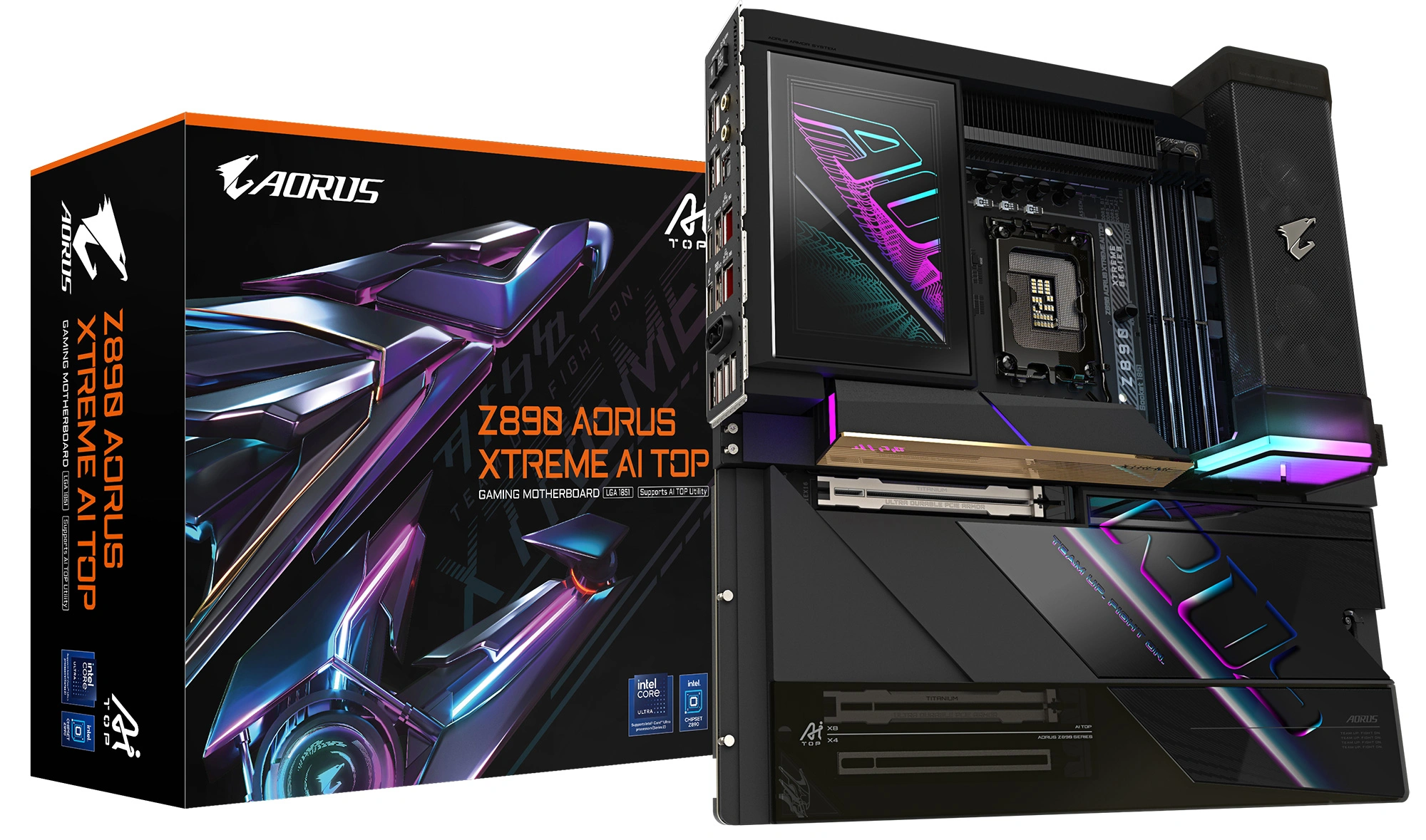 Gigabyte Z890 Aorus Xtreme Ai Top Box