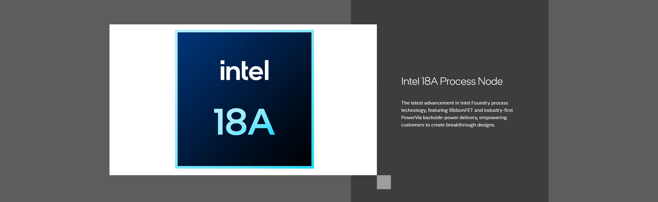 Intel 18a Header