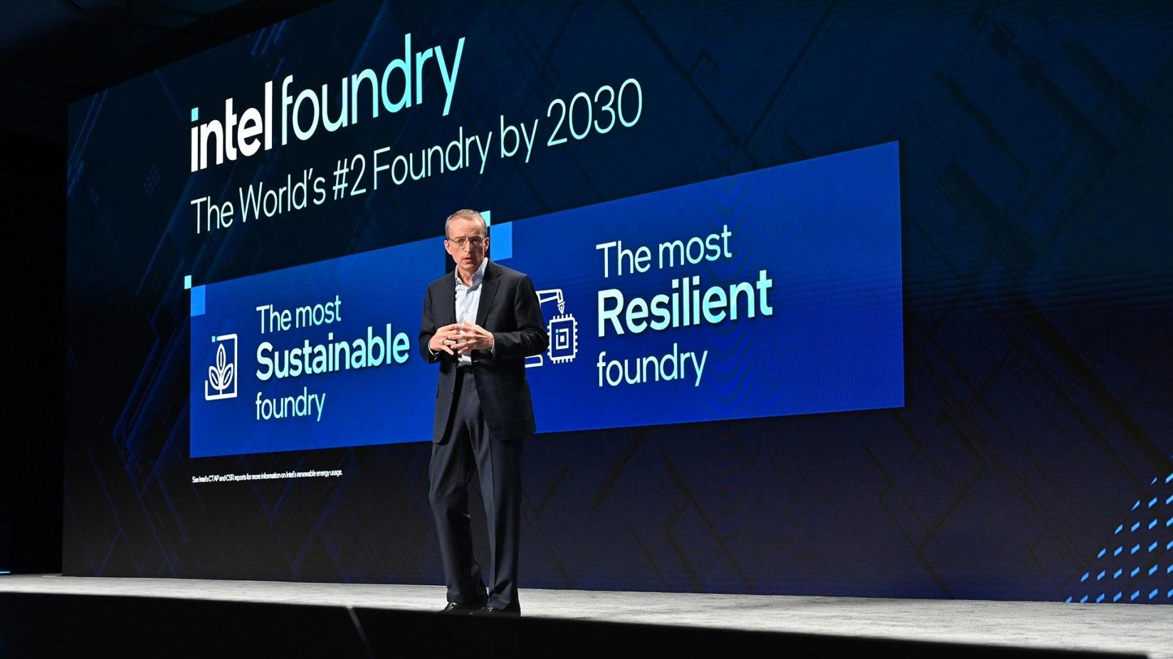 Intel Foundry 2024 Пэт Гелсингер