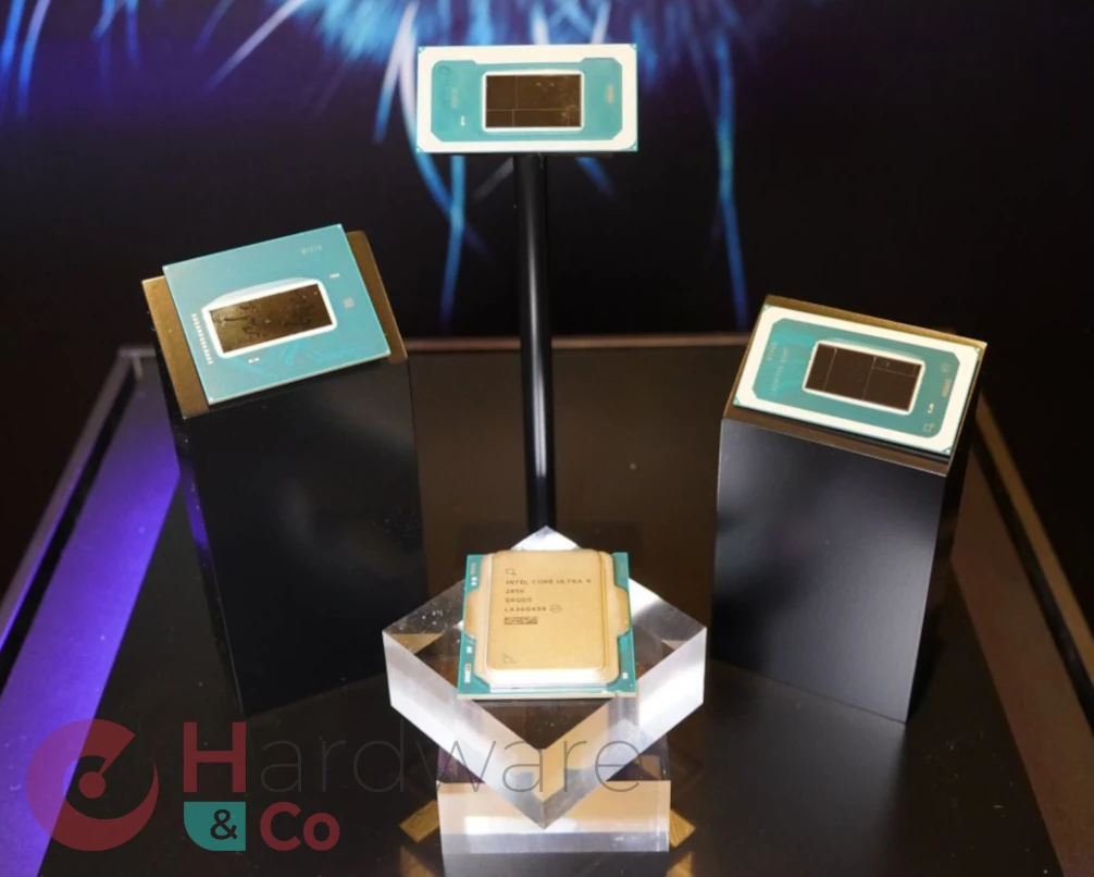 Intel Pather Lake Arrow Lake Die Display