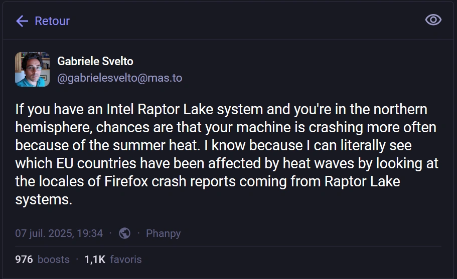 Raptor Lake Troll Firefox Dev