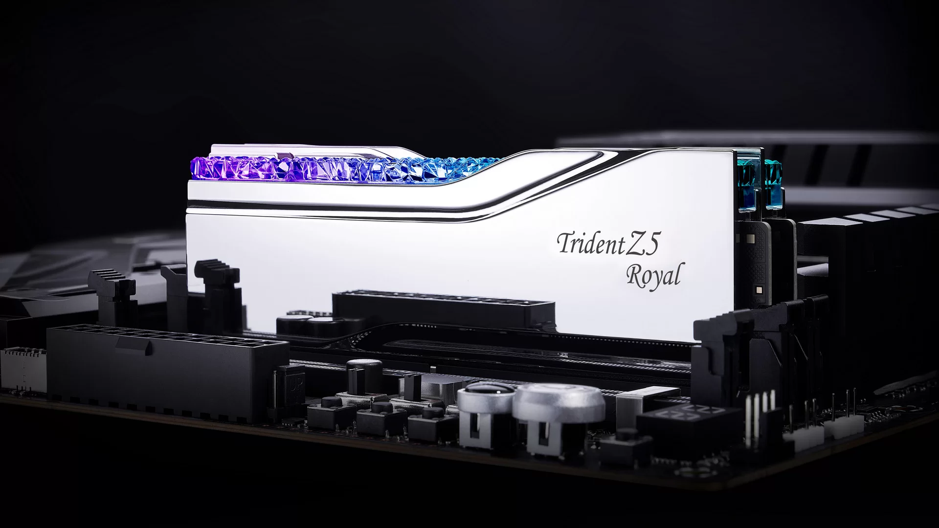 Gskill Ddr5 Trident Z5 Royale Argent 1