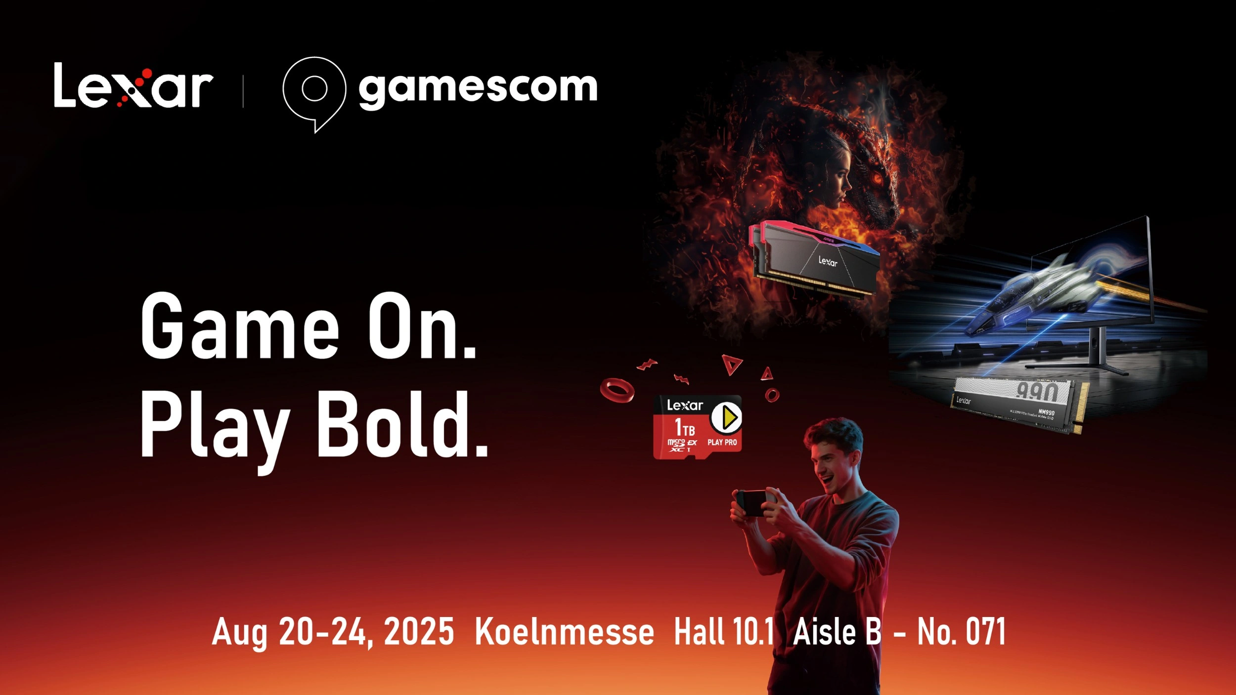 Lexar Gamescom2025 Programme