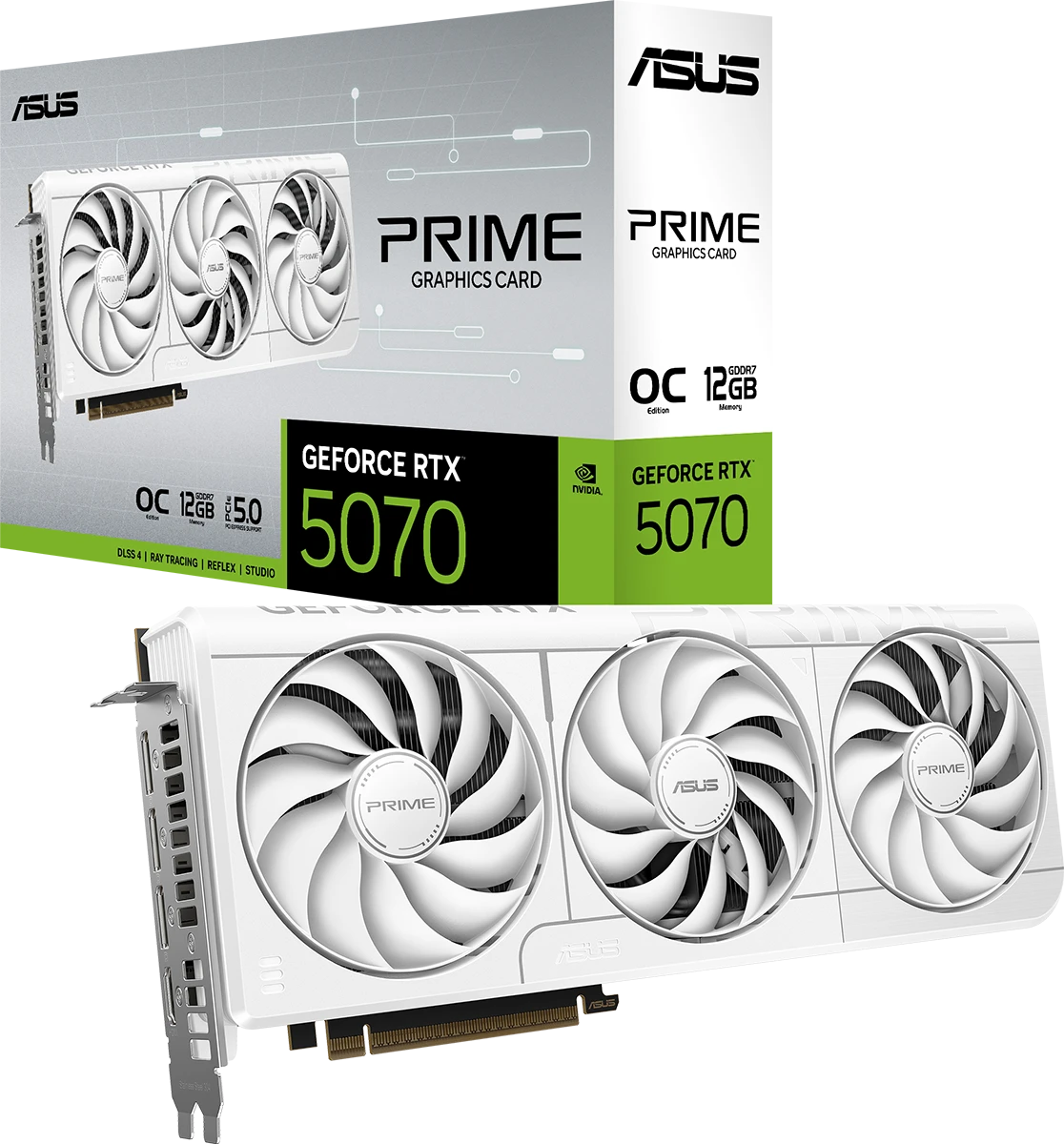 Asus Rtx 5070 Prime White Oc