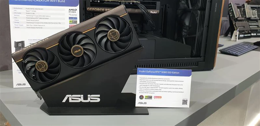 Asus Rtx 5080 Proart Ssd Computex1