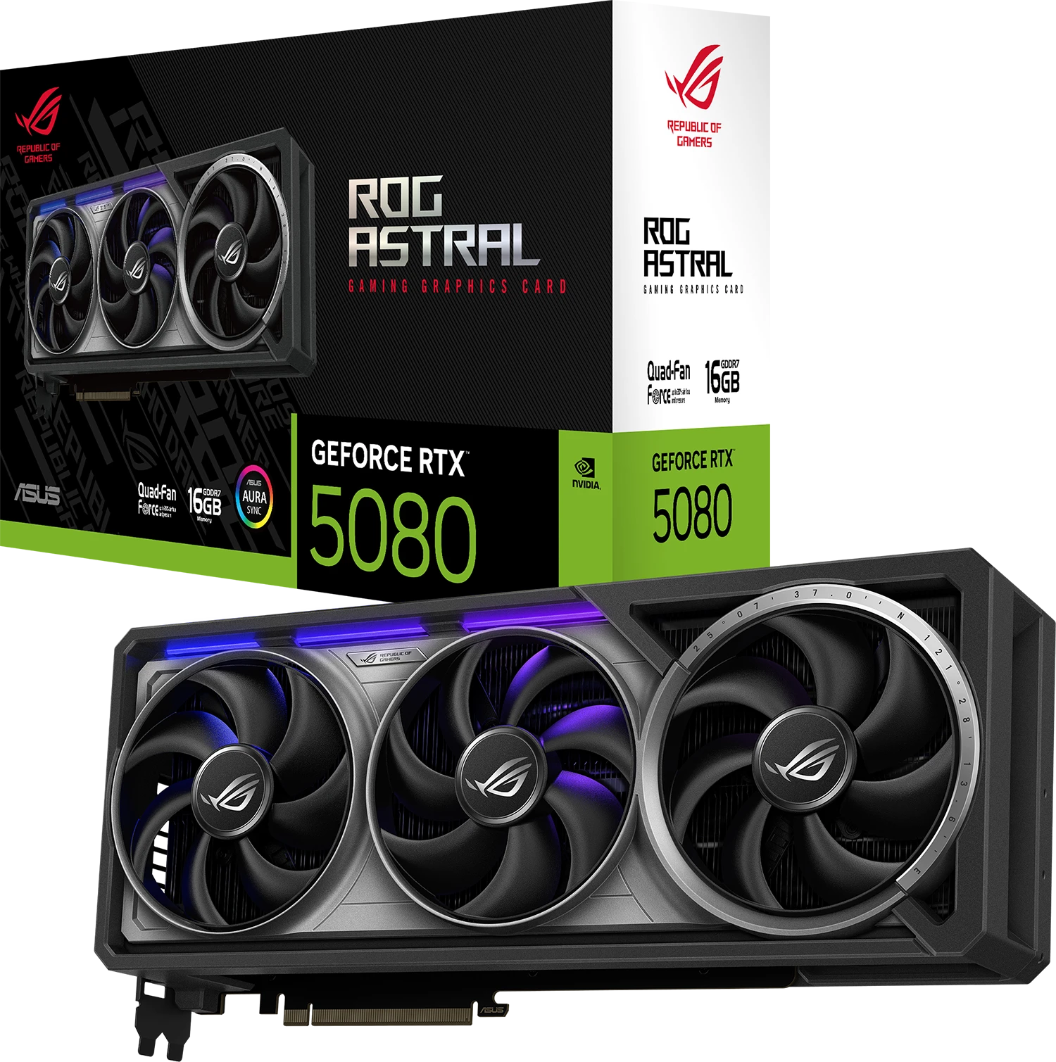 Asus Rtx5080 Rog Astral Boite