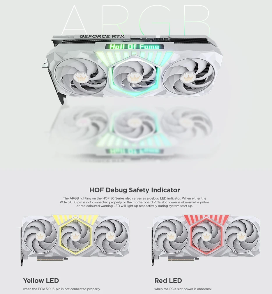 Galax Hof Debug Safety Indicator