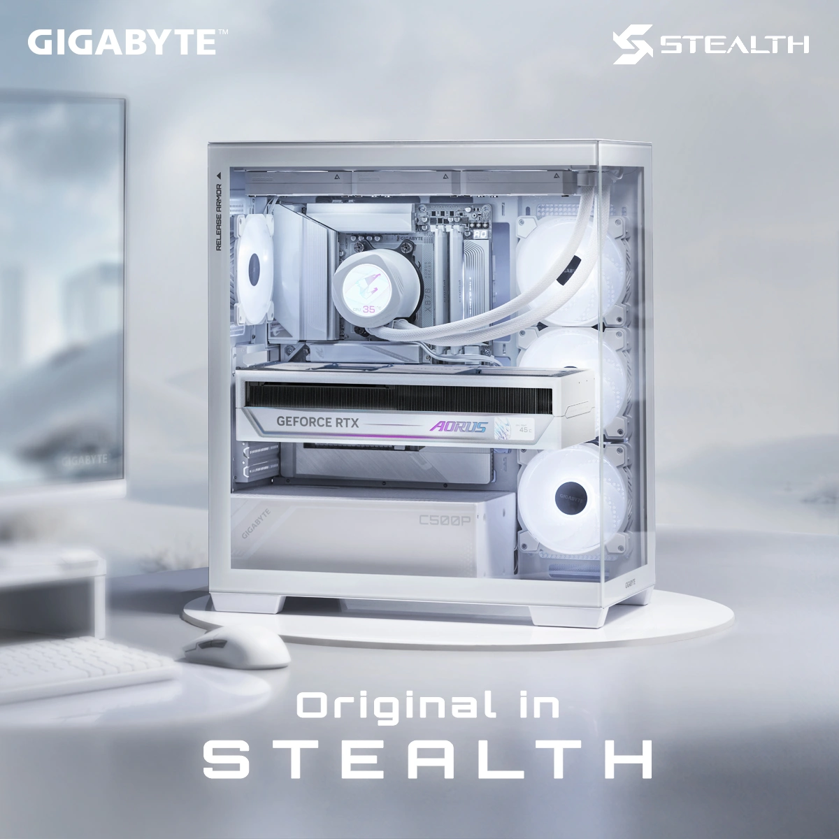 Gigabyte Rtx 5090 Aorus Stealth Teasing