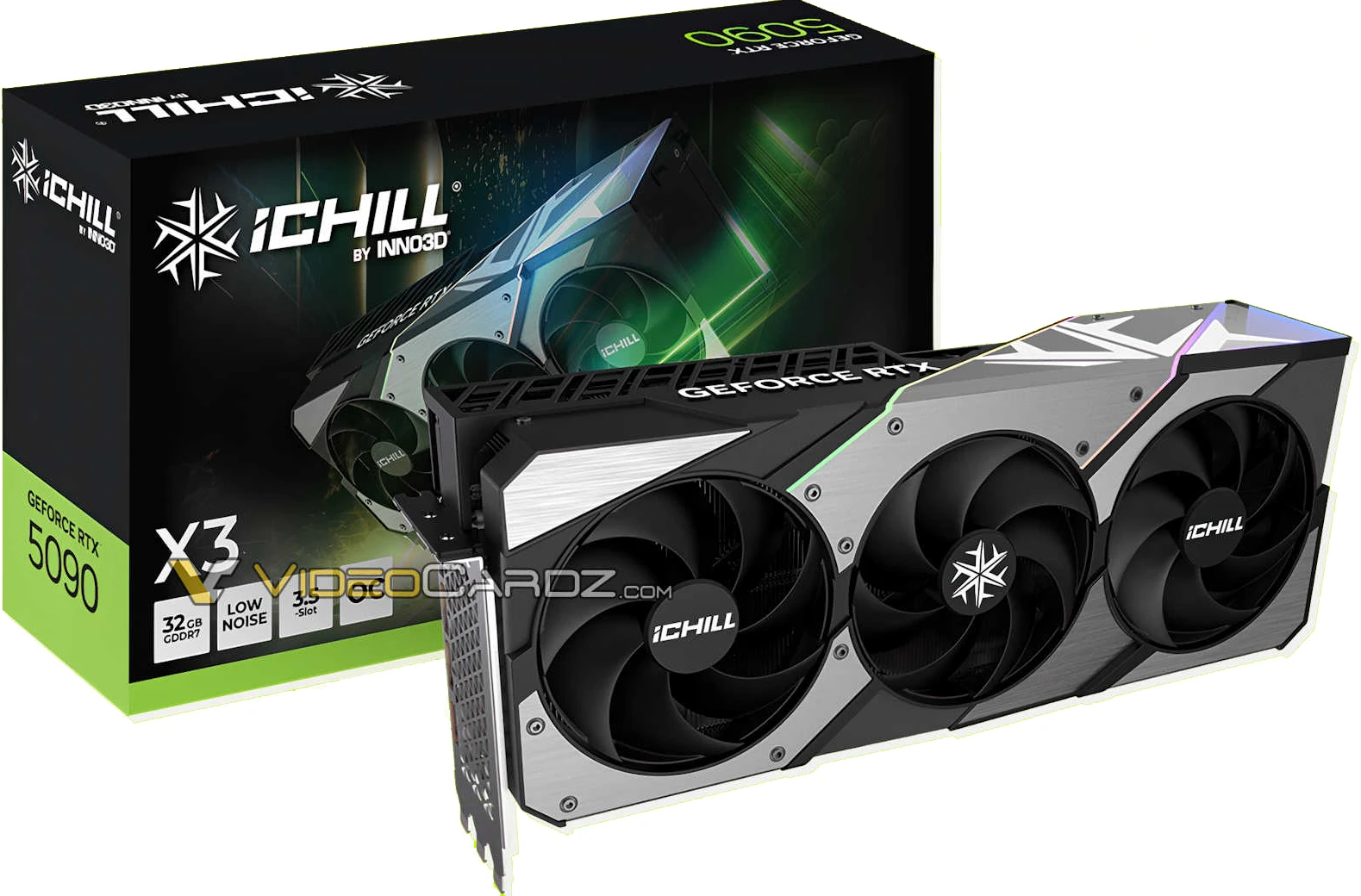 Inno3d Rtx 5090 Ichill X3 Boite Videocardz